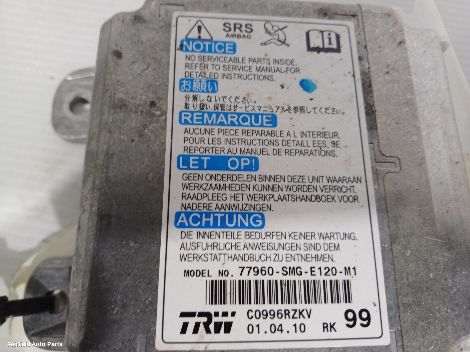 2006-2011 Honda Civic Airbag Module Sensor