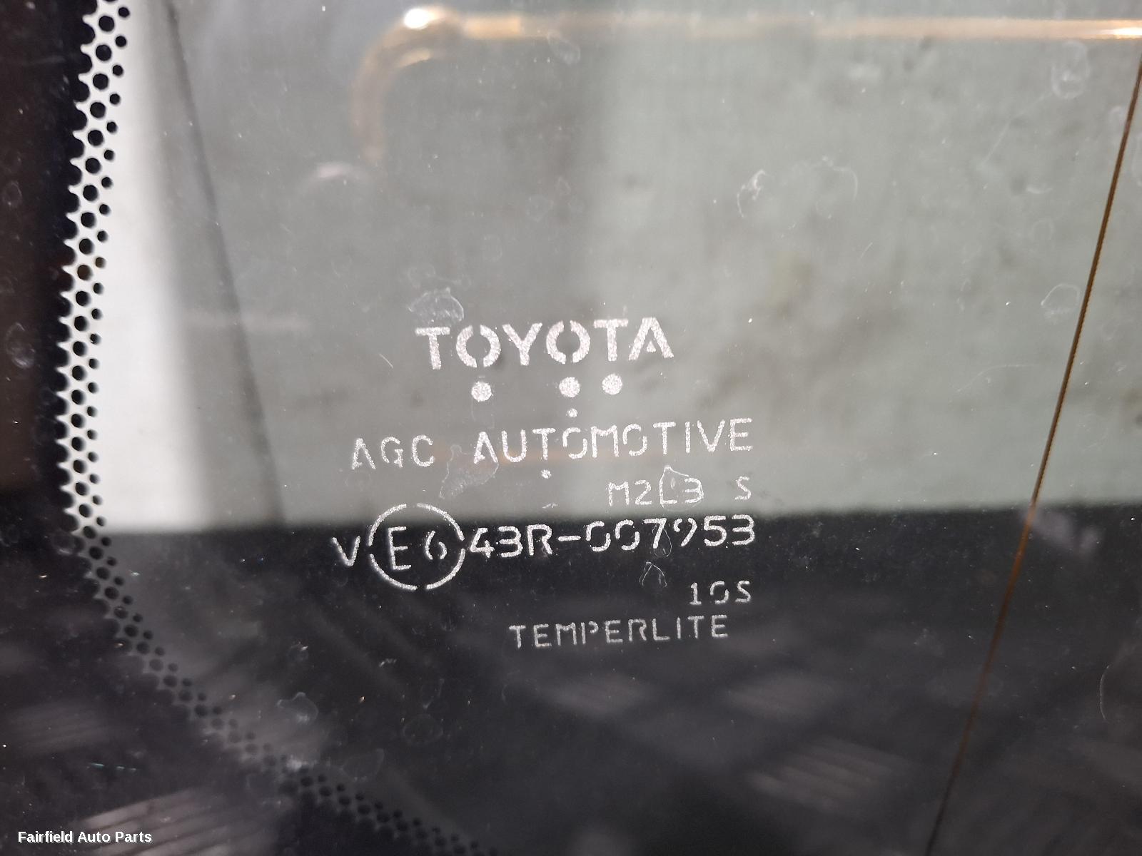 2023-2026 Toyota Prado Right Rear Side Glass