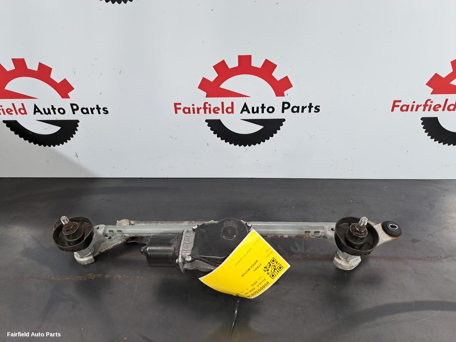 2014-2022 Nissan Xtrail Wiper Motor