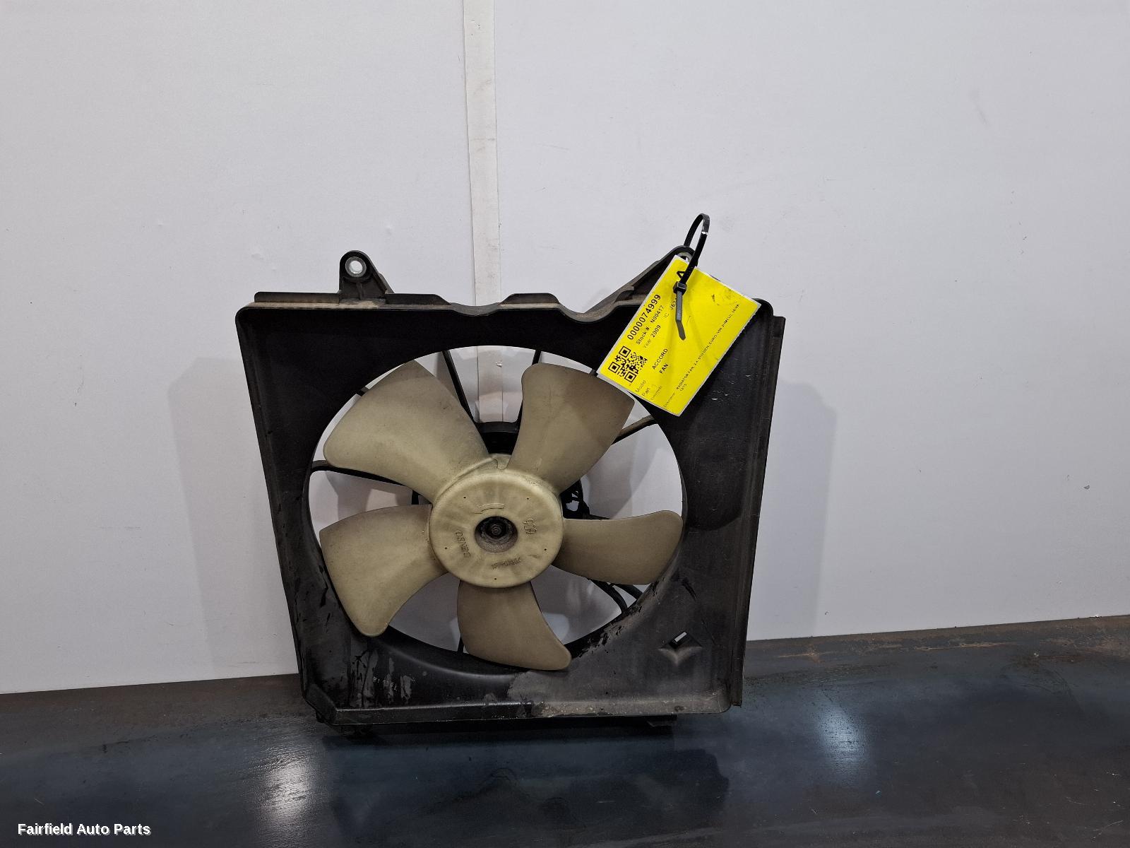 2008-2015 Honda Accord Fan