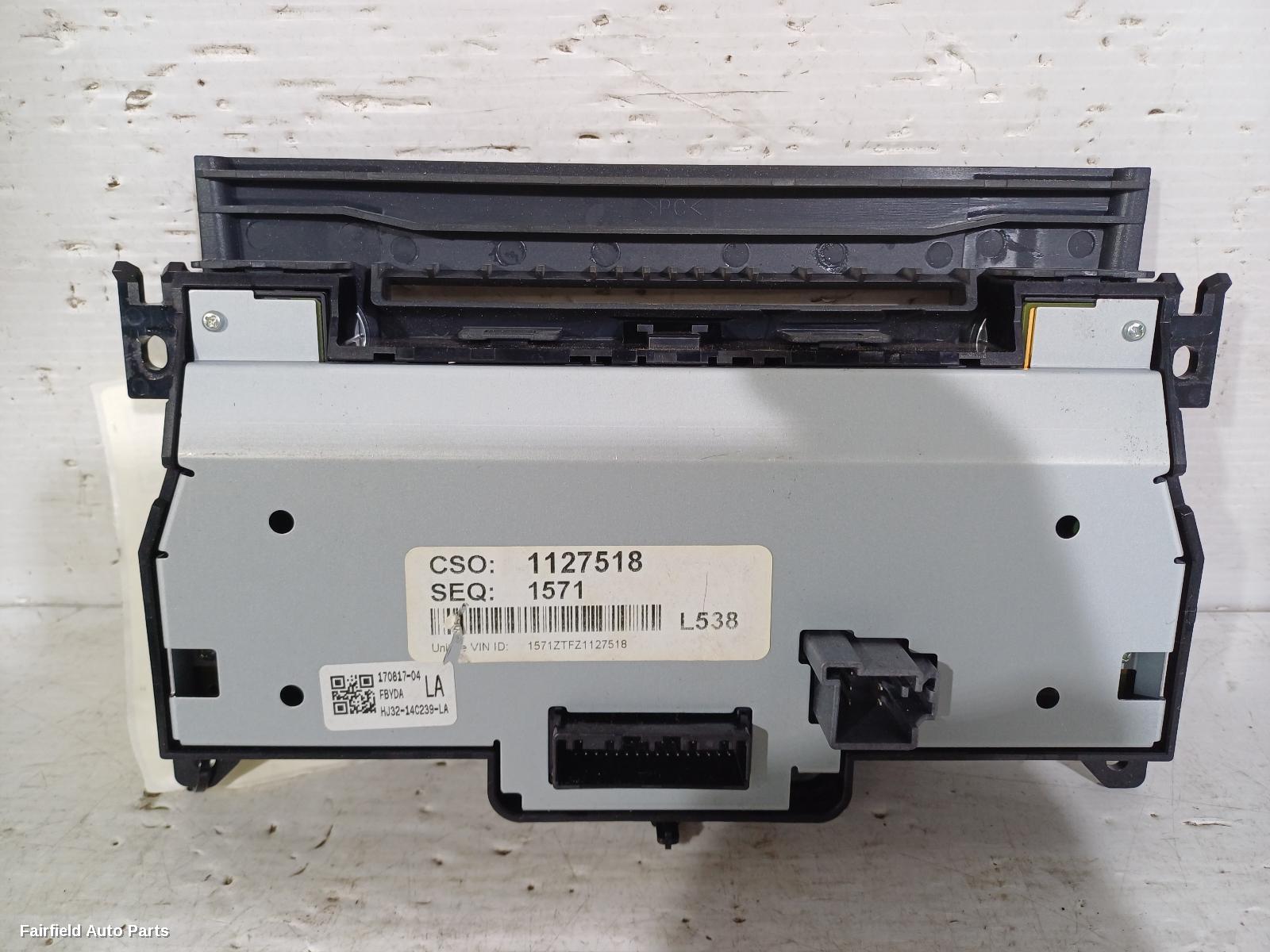 2011-2019 Land Rover Rangerover Evoque Heater Ac Controls
