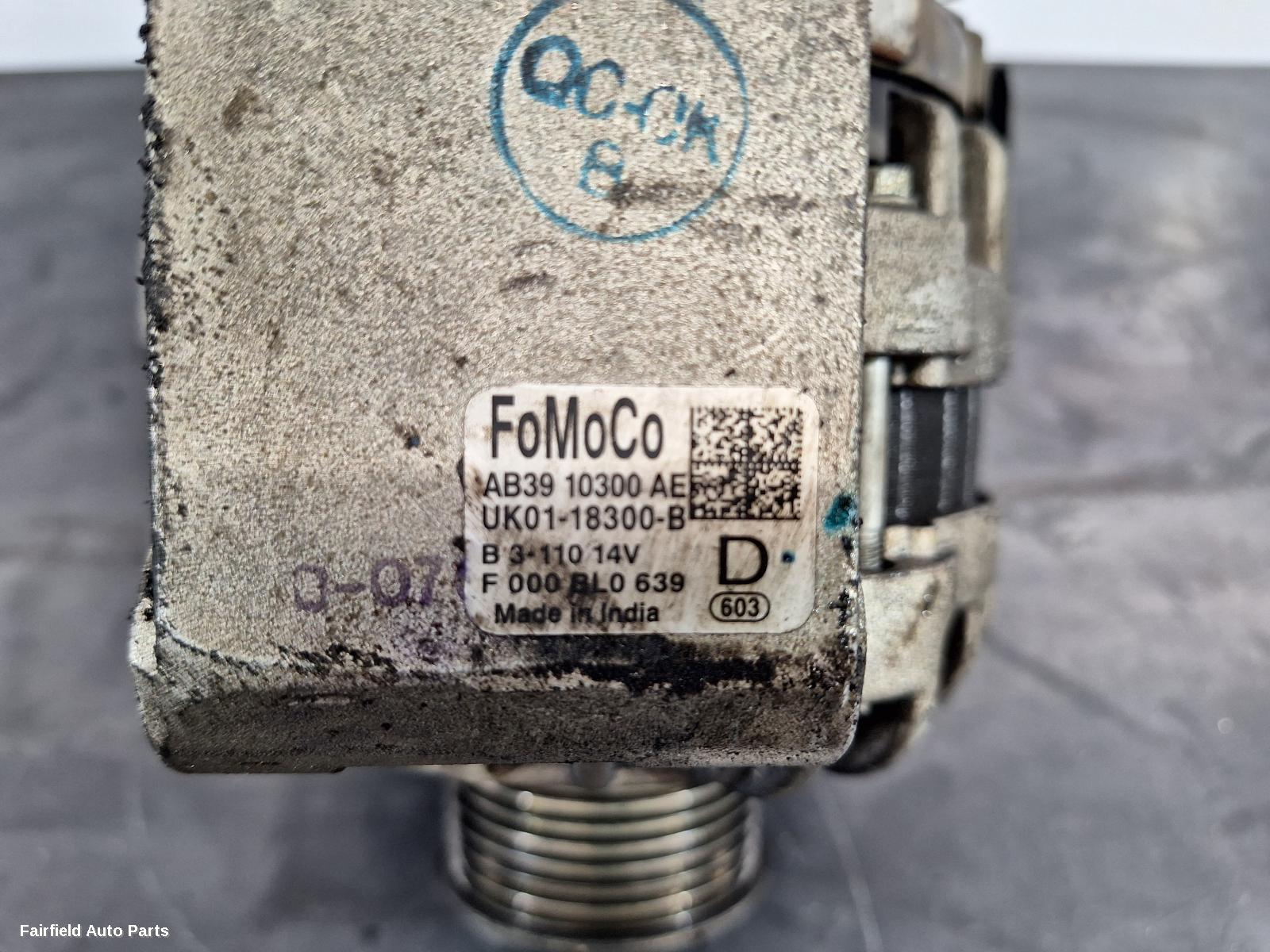 2011-2020 Mazda Bt50 Alternator