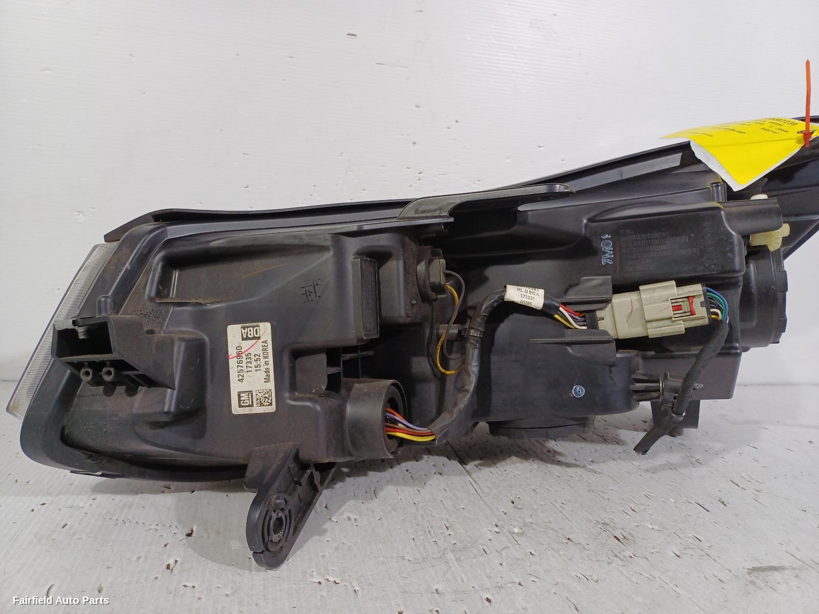 2016-2020 Holden Trax Right Headlamp