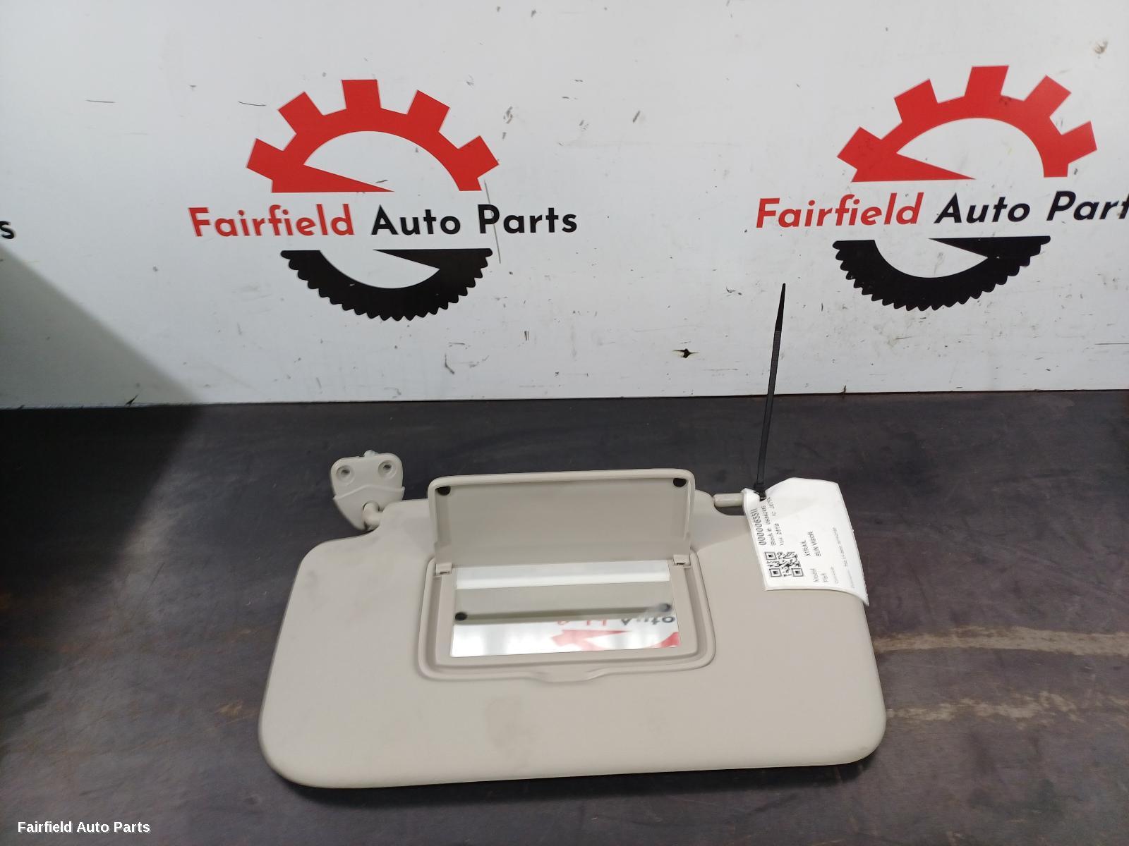 2014-2022 Nissan Xtrail Sunvisor