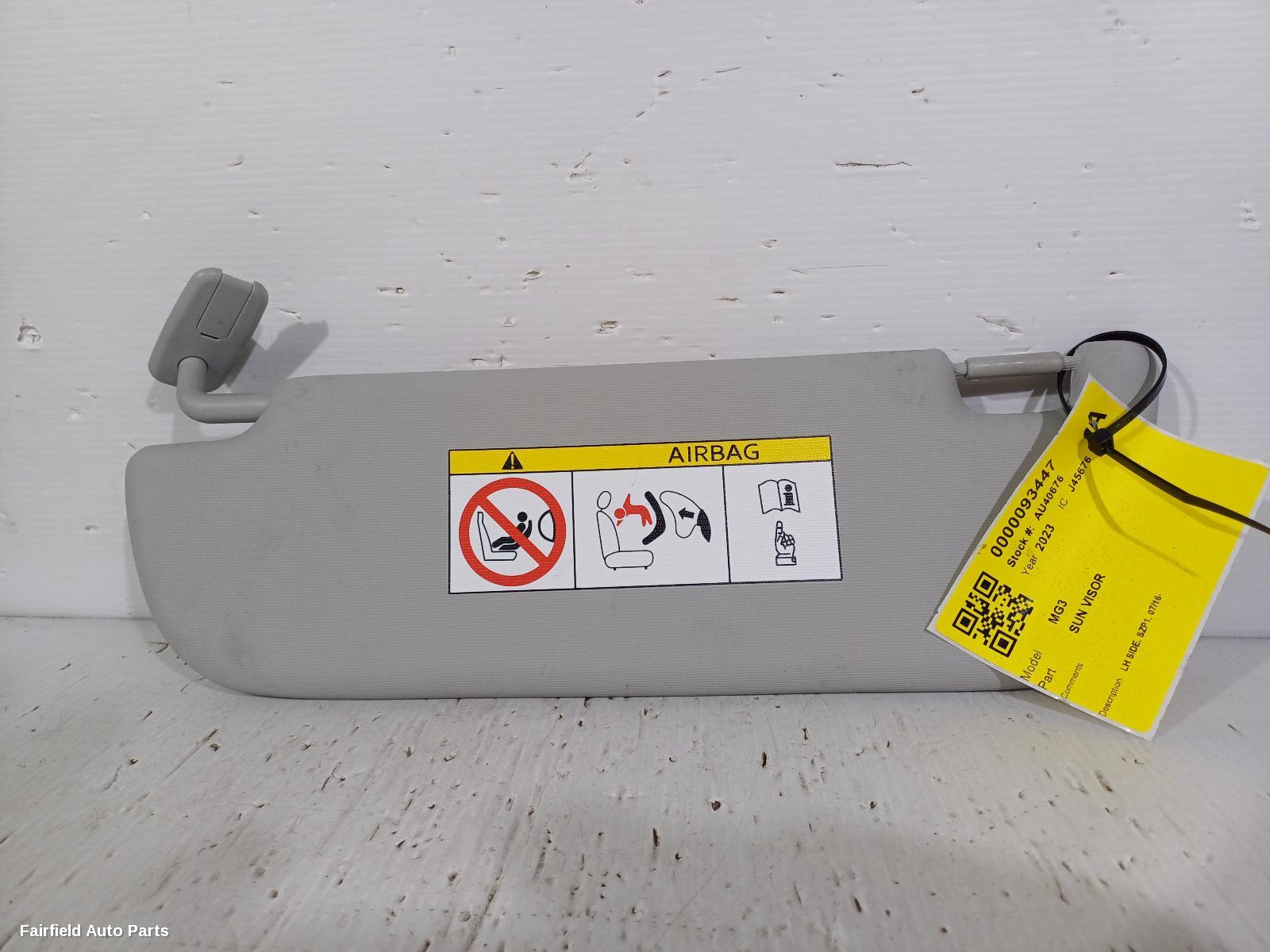 2016-2024 Mg Mg3 Sunvisor