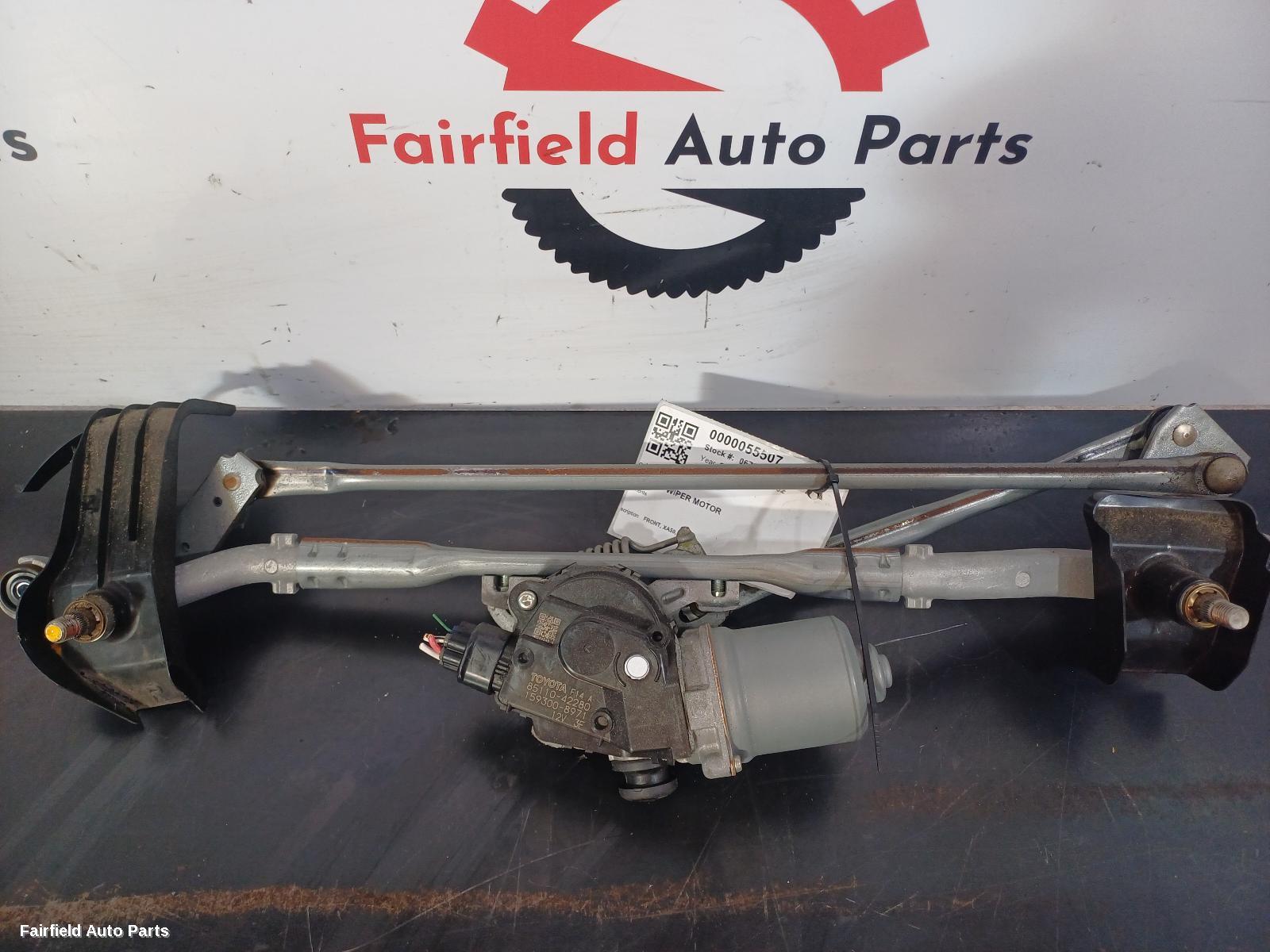 2018-2025 Toyota Rav4 Wiper Motor