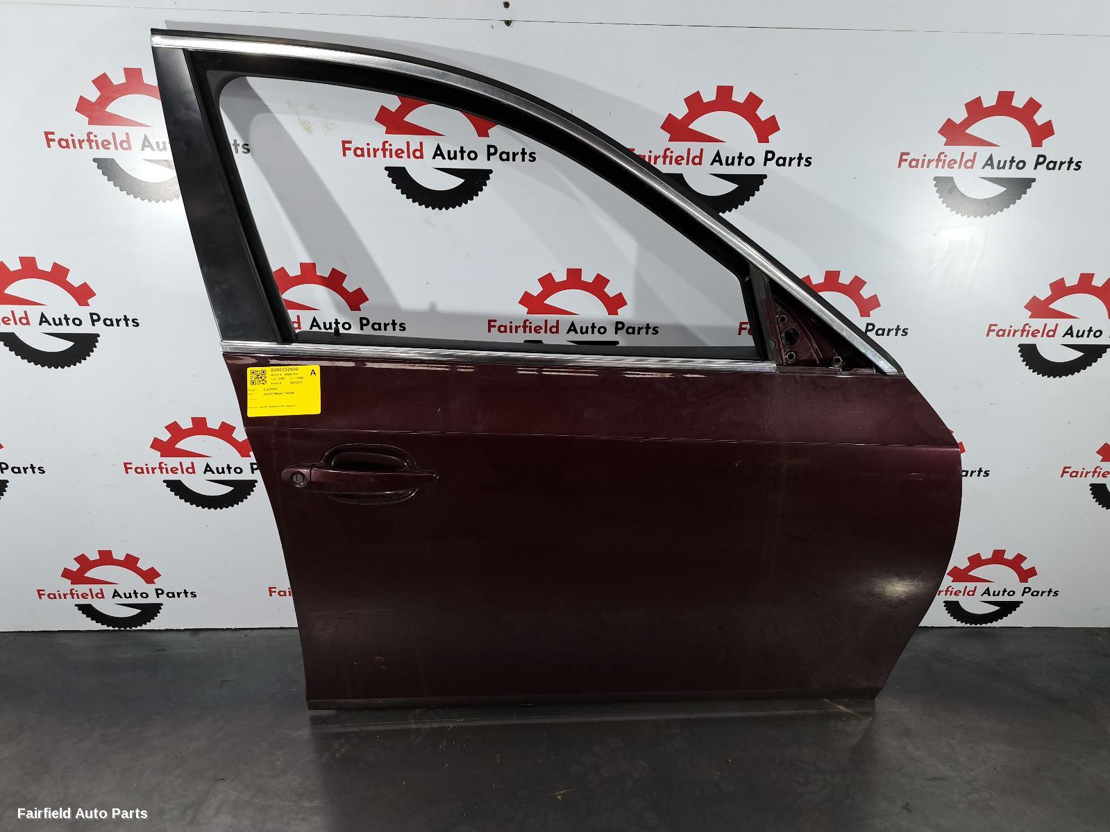 2003-2010 Bmw 5 Series Right Front Door