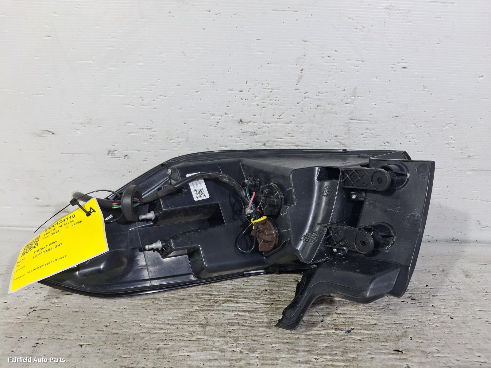 2023-2025 Chery Tiggo 7 Left Taillight