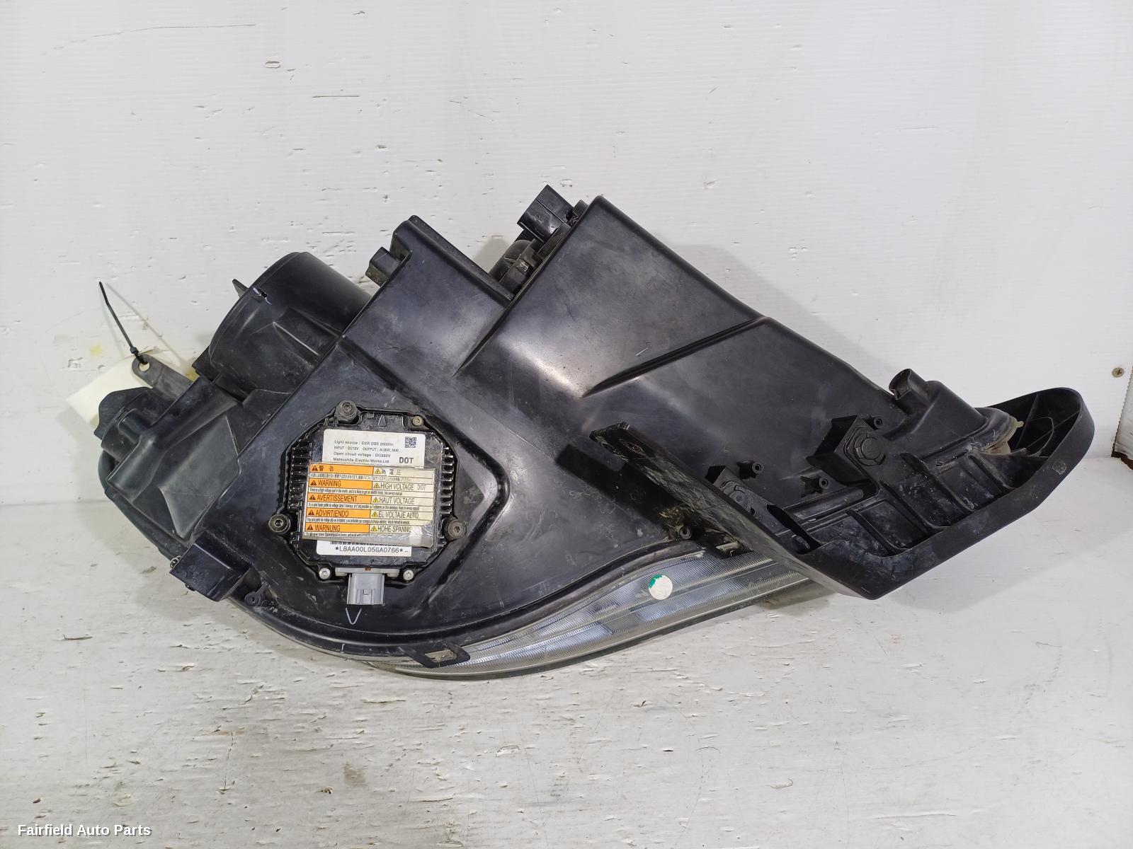 2009-2013 Suzuki Kizashi Left Headlamp