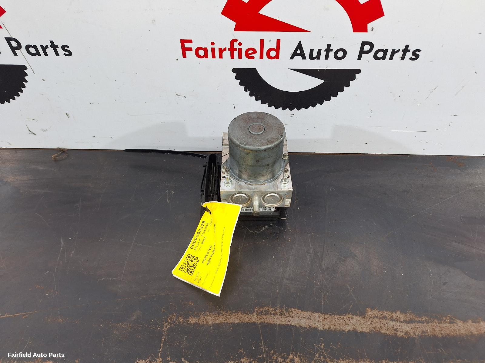 2008-2012 Subaru Forester Abs Pump Modulator