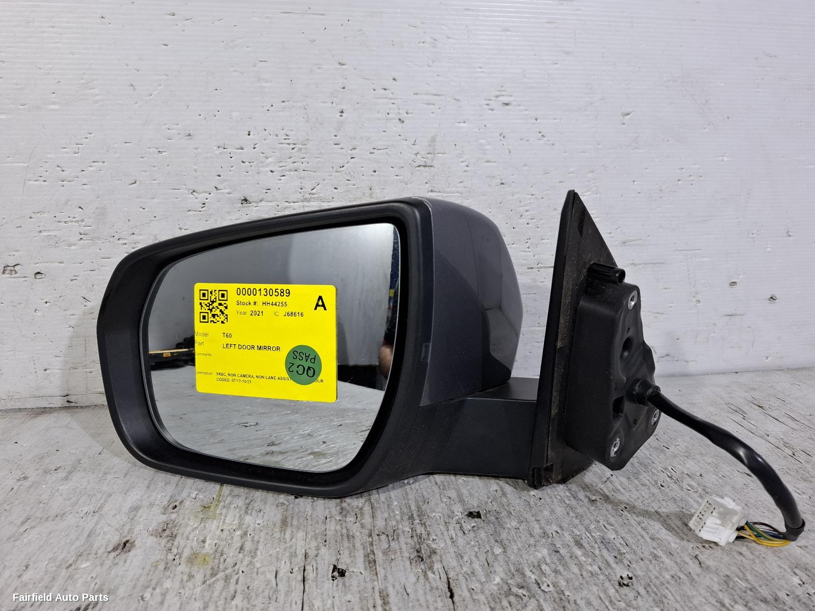 2017-2021 Ldv T60 Left Door Mirror