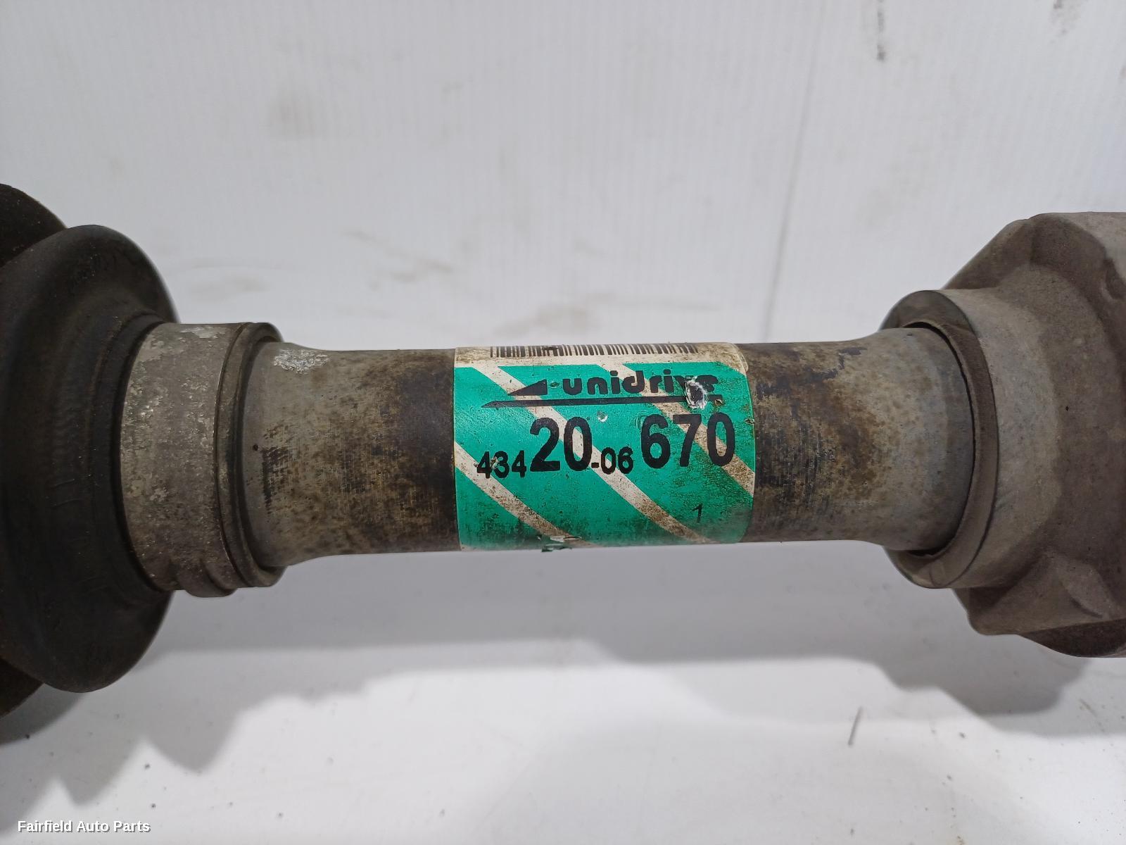 2006-2012 Toyota Aurion Left Driveshaft