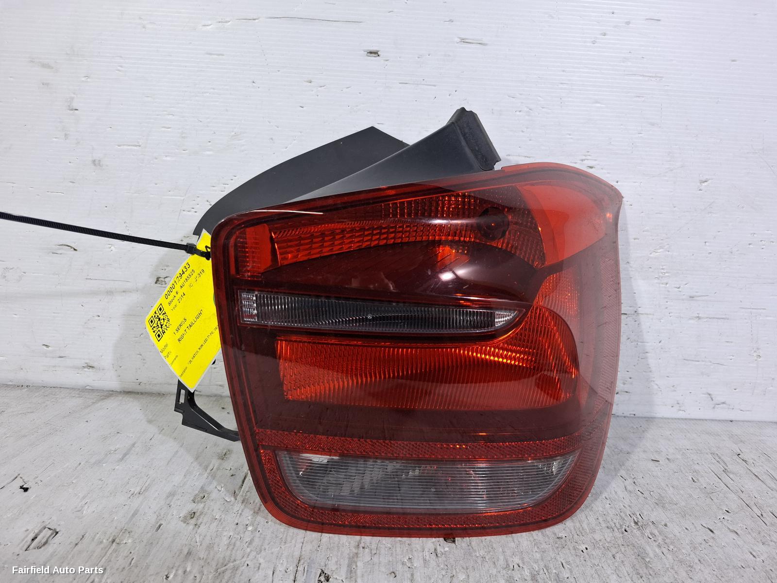 2011-2015 Bmw 1 Series Right Taillight