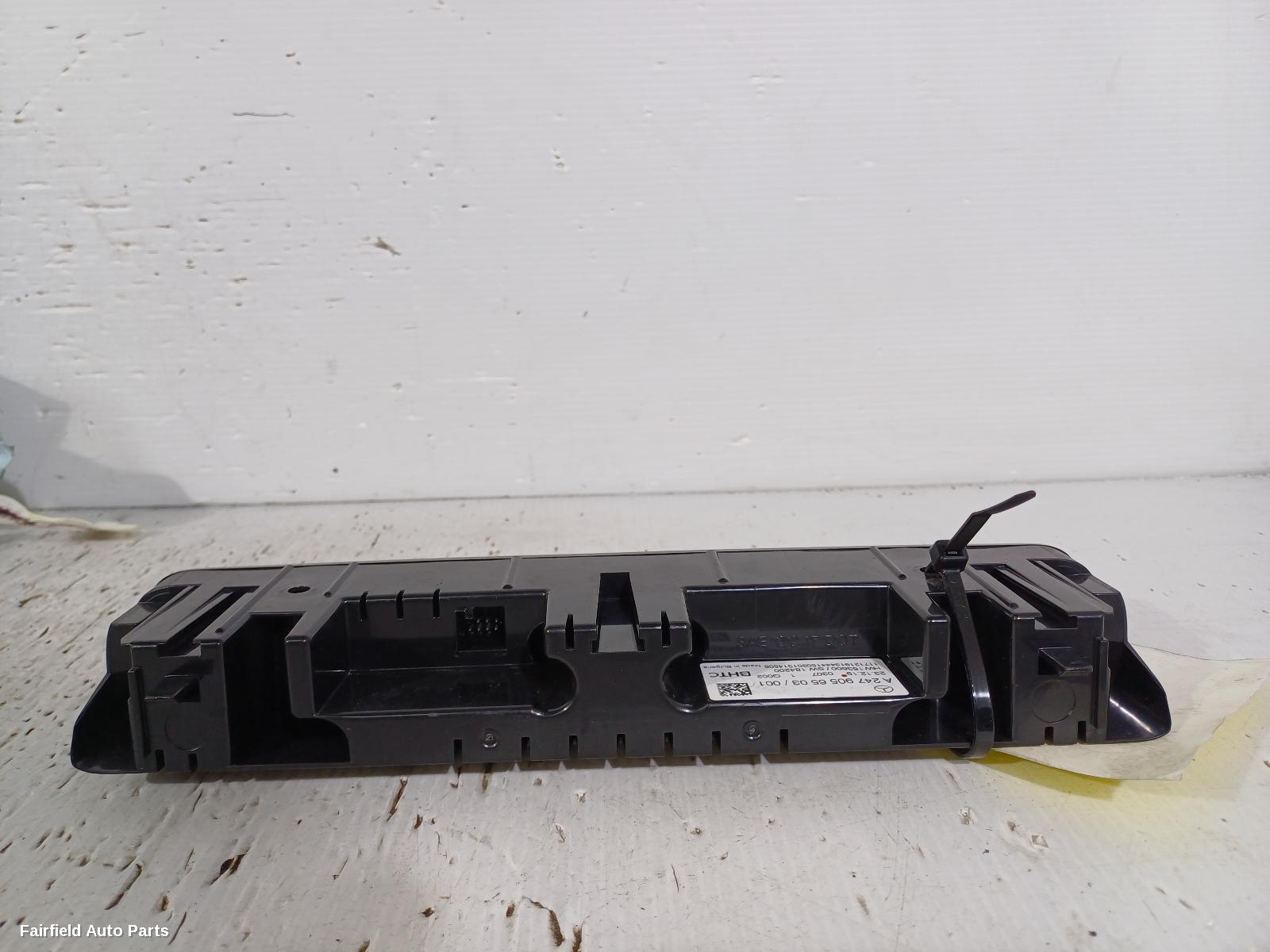 2018-2025 Mercedes A Class Heater Ac Controls
