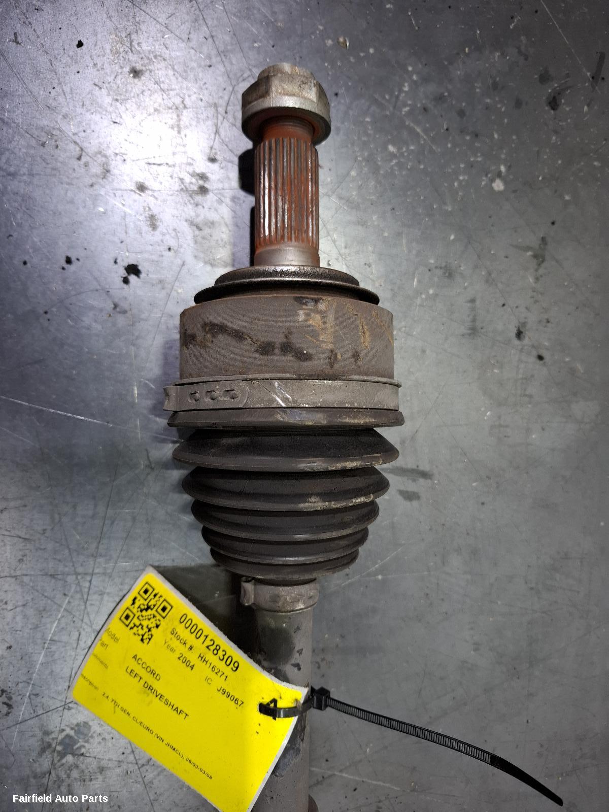 2003-2008 Honda Accord Left Driveshaft