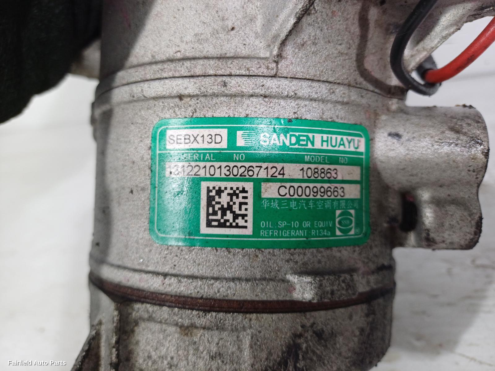 2021-2025 Ldv T60 A C Compressor