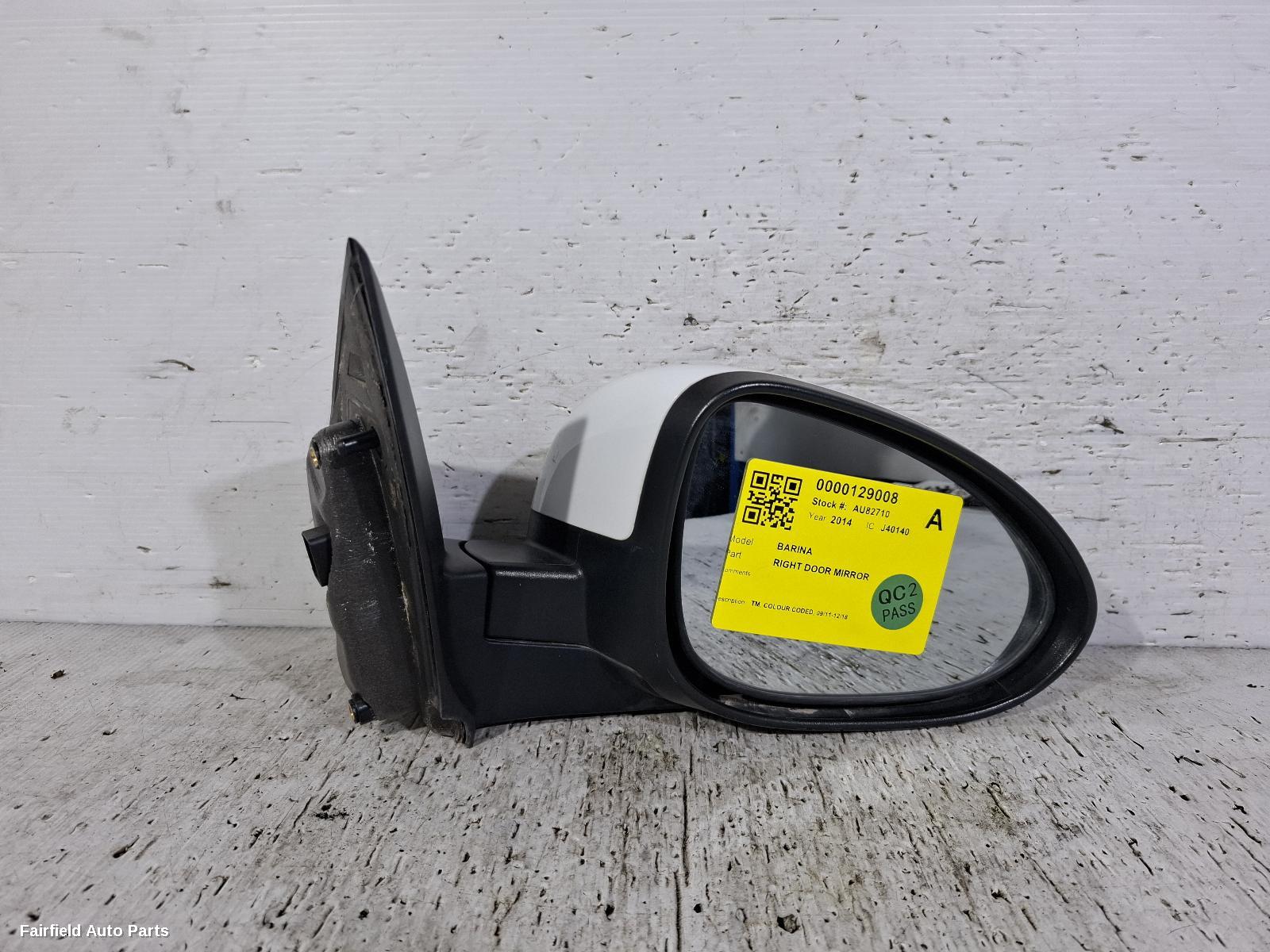 2011-2018 Holden Barina Right Door Mirror