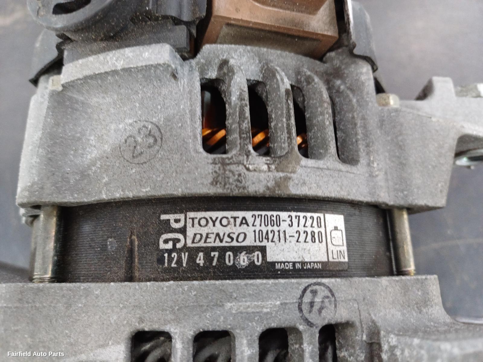 2015-2018 Toyota Corolla Alternator