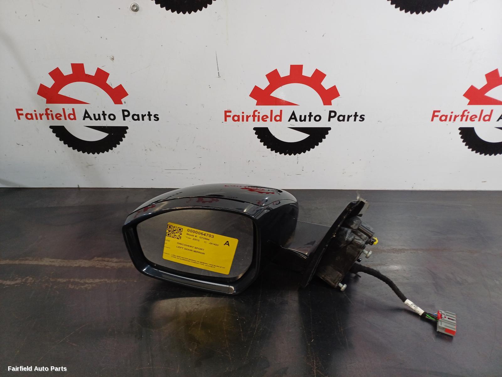 2015-2018 Land Rover Discovery Sport Left Door Mirror