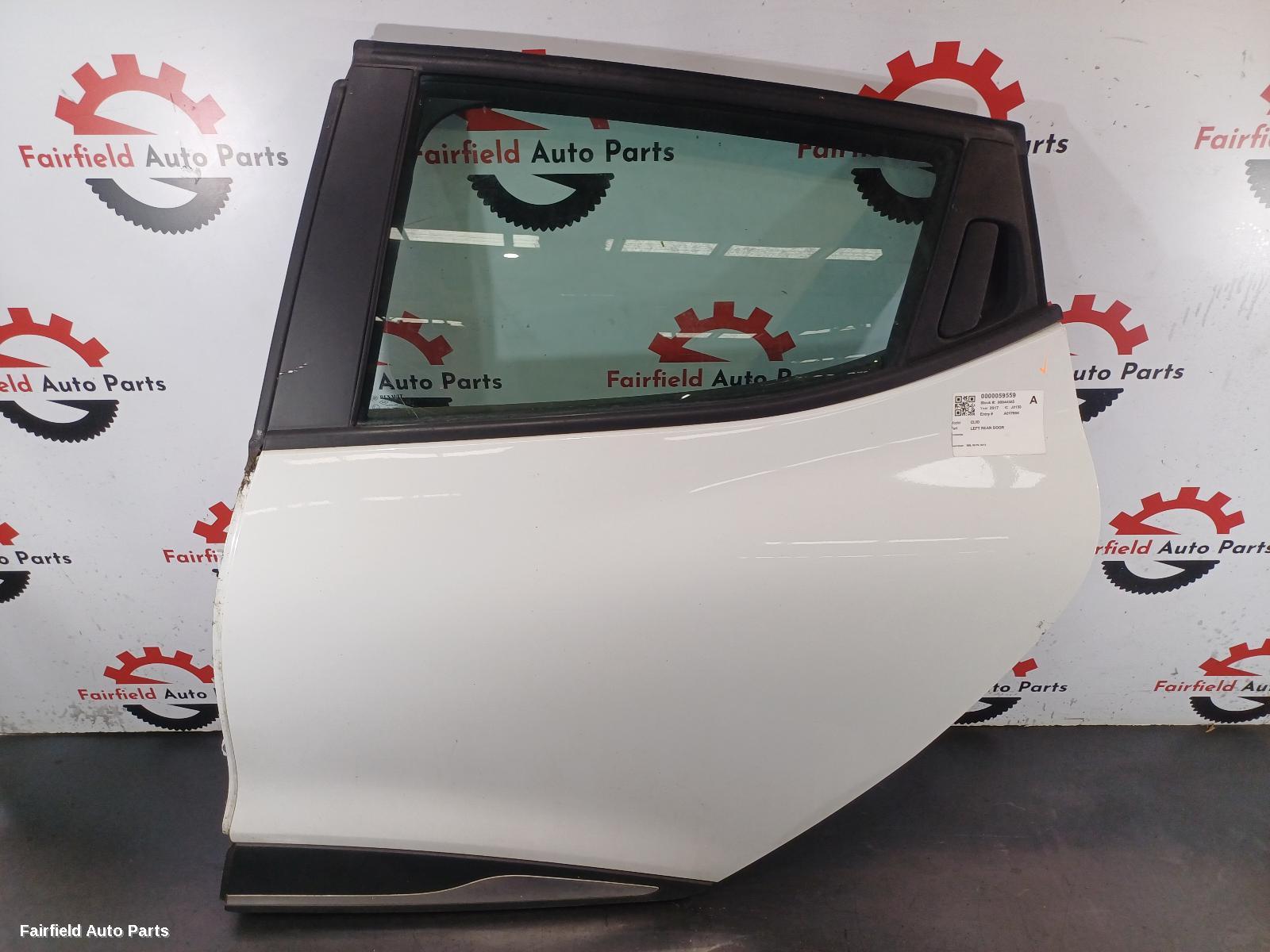 2009-2013 Honda City Left Rear Door Sliding