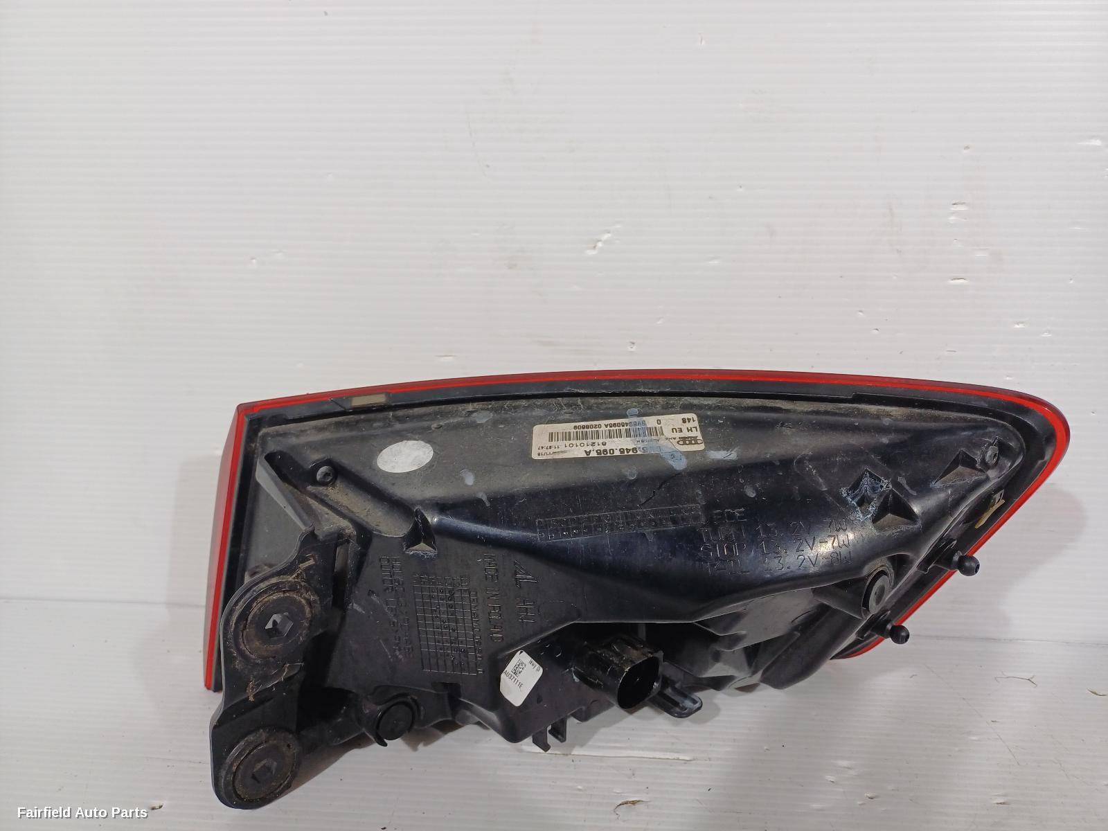 2013-2016 Audi A3 Left Taillight