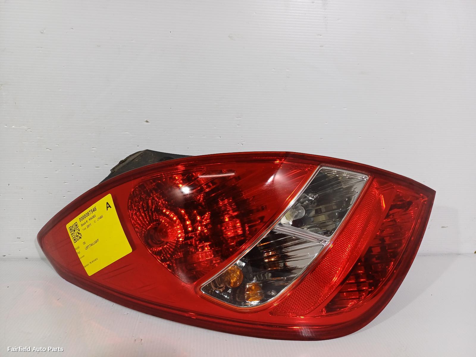 2010-2012 Hyundai I20 Left Taillight