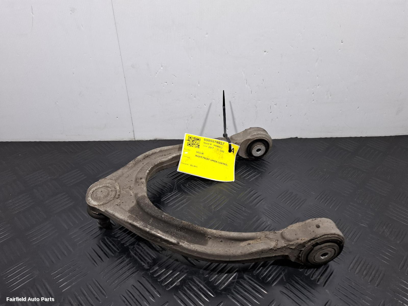 2016-2026 Alfa Romeo Giulia Right Front Upper Control Arm