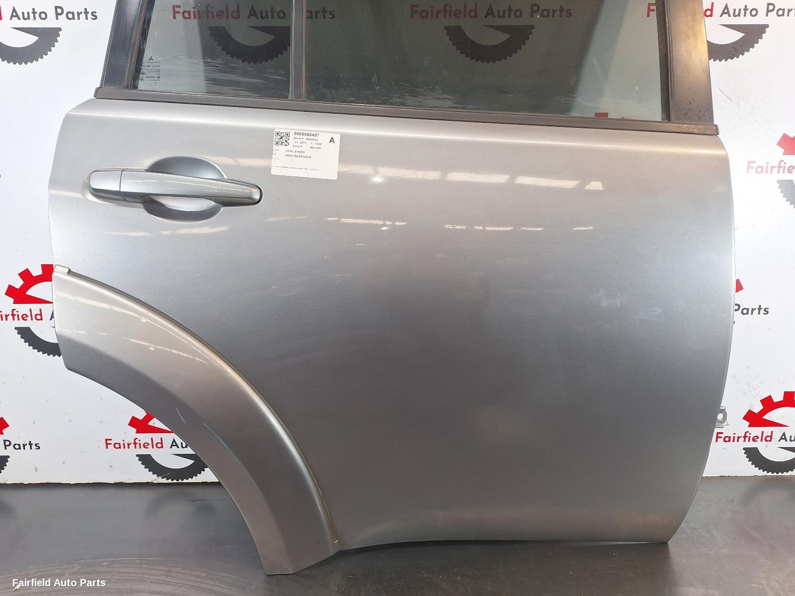 2009-2015 Mitsubishi Challenger Right Rear Door Sliding