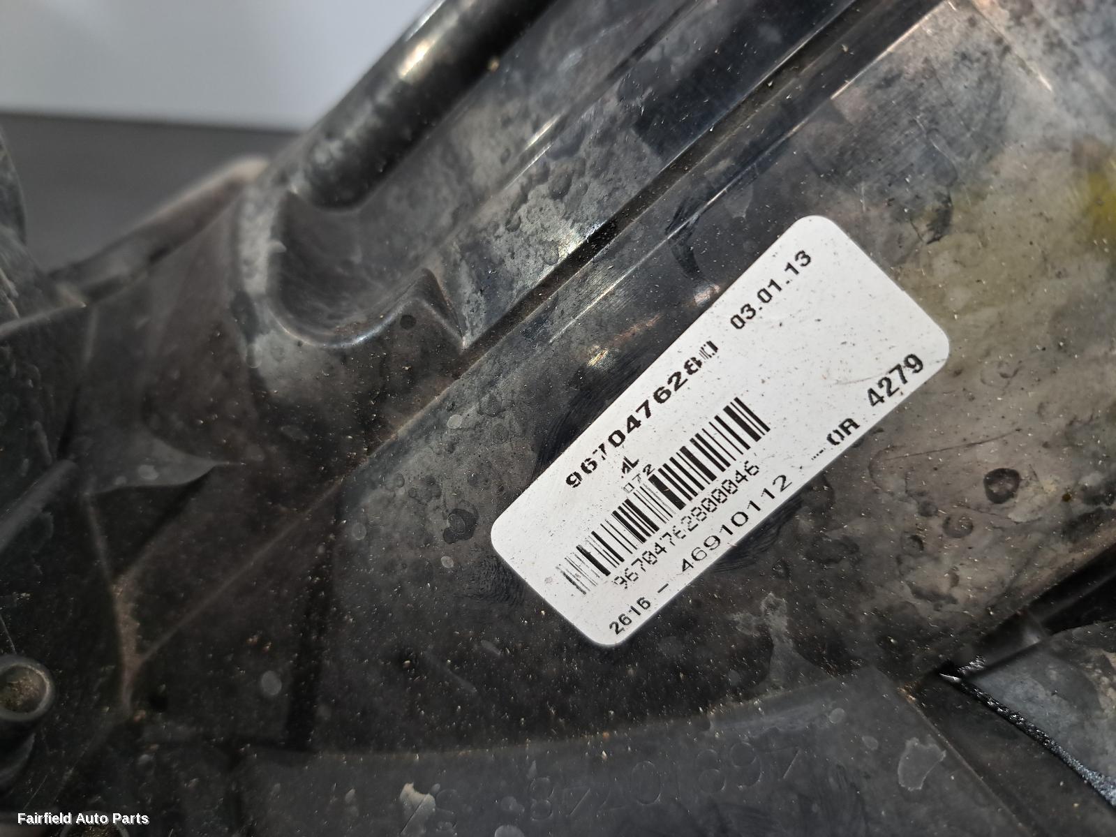 2011-2015 Peugeot 508 Left Indicator Fog Side