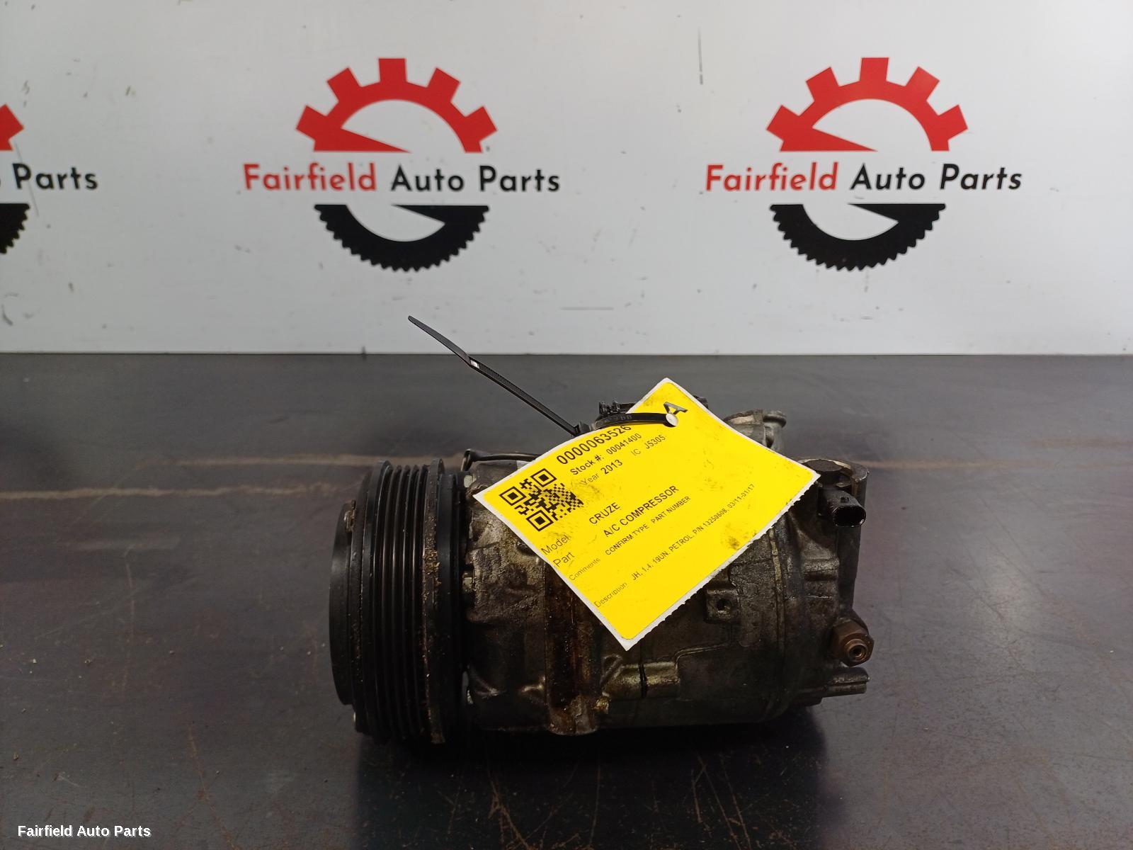 2011-2017 Holden Cruze A C Compressor