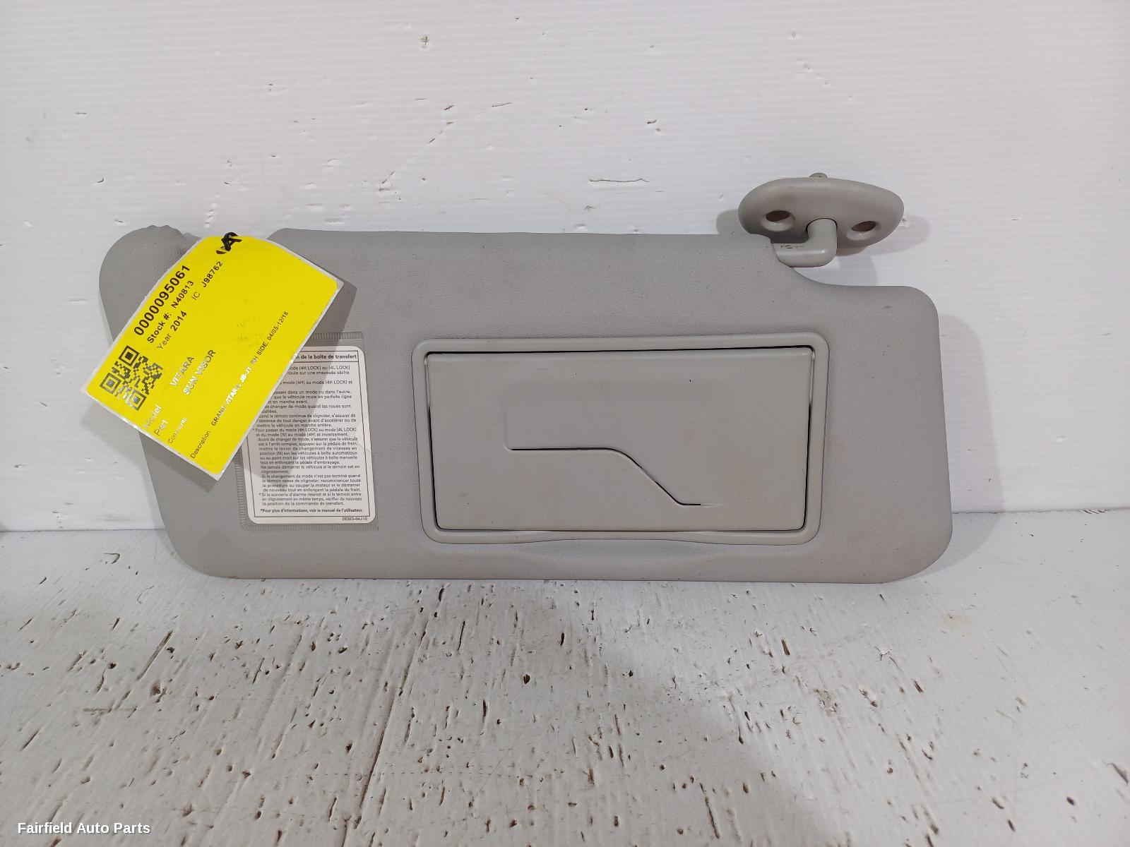 2005-2018 Suzuki Vitara Sunvisor