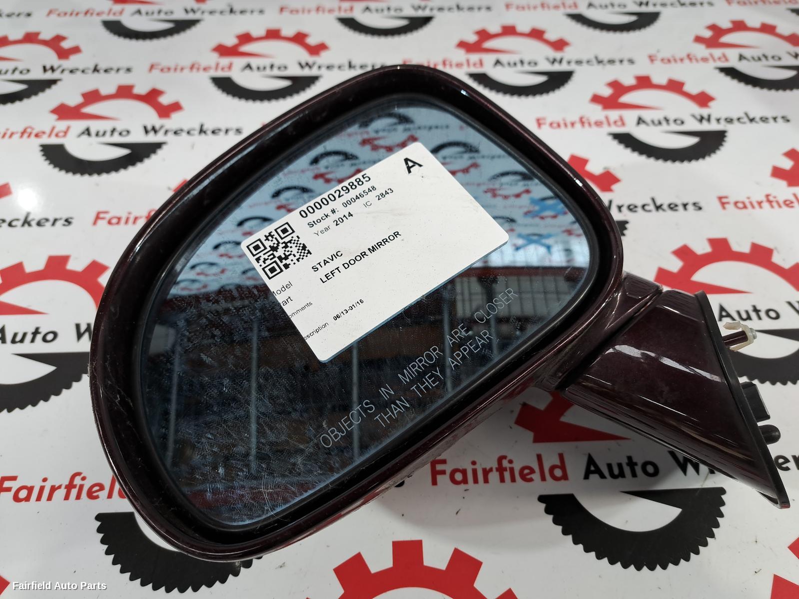 2013-2016 Ssangyong Stavic Left Door Mirror