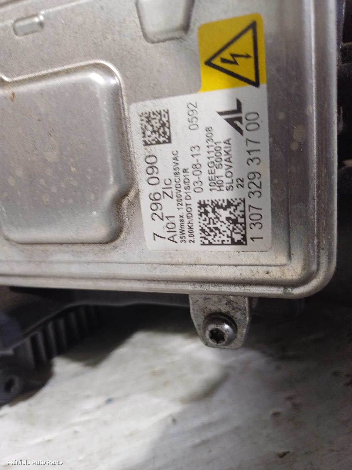 2013-2017 Bmw 5 Series Right Headlamp