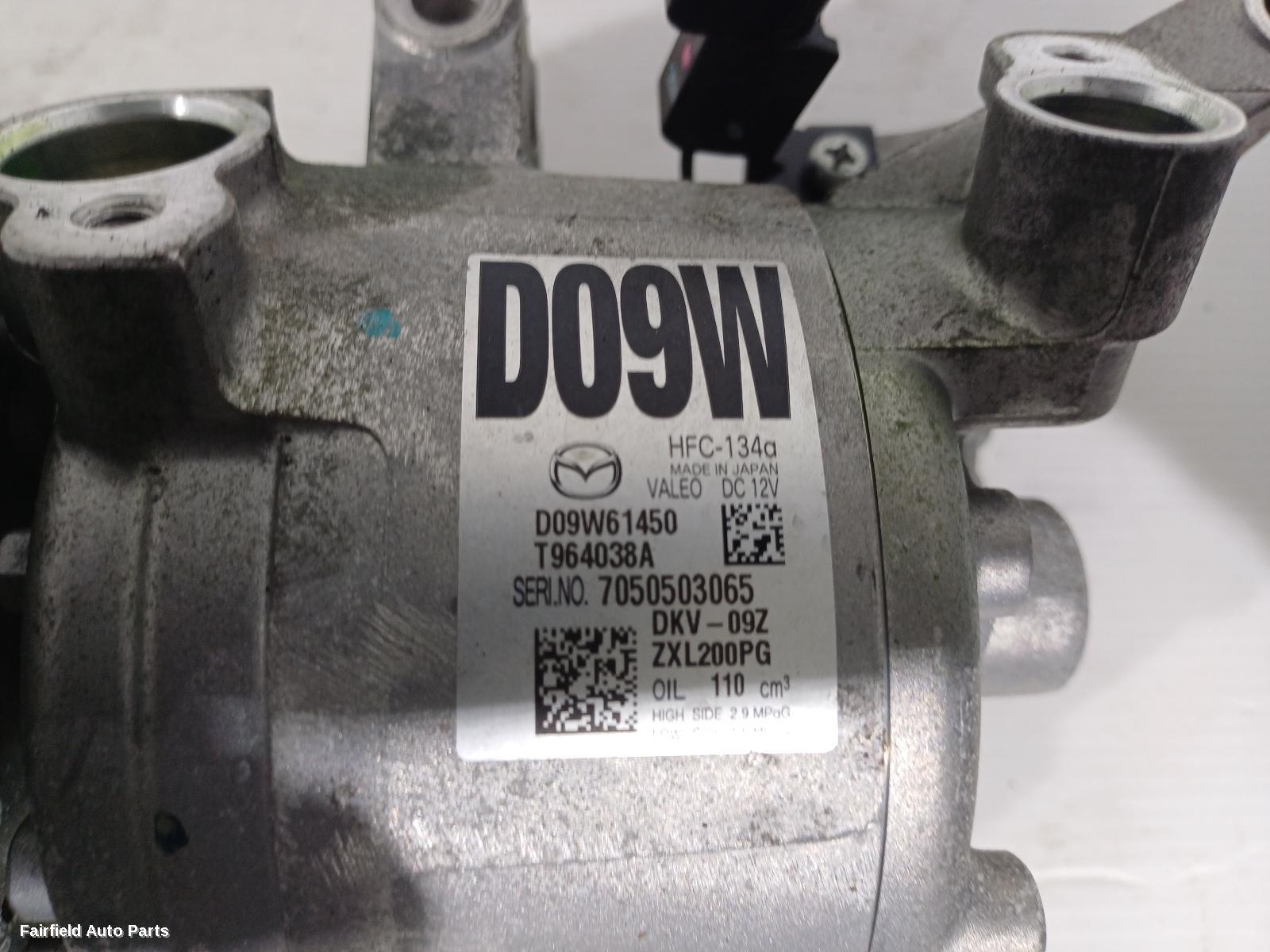 2015-2018 Mazda Cx3 A C Compressor