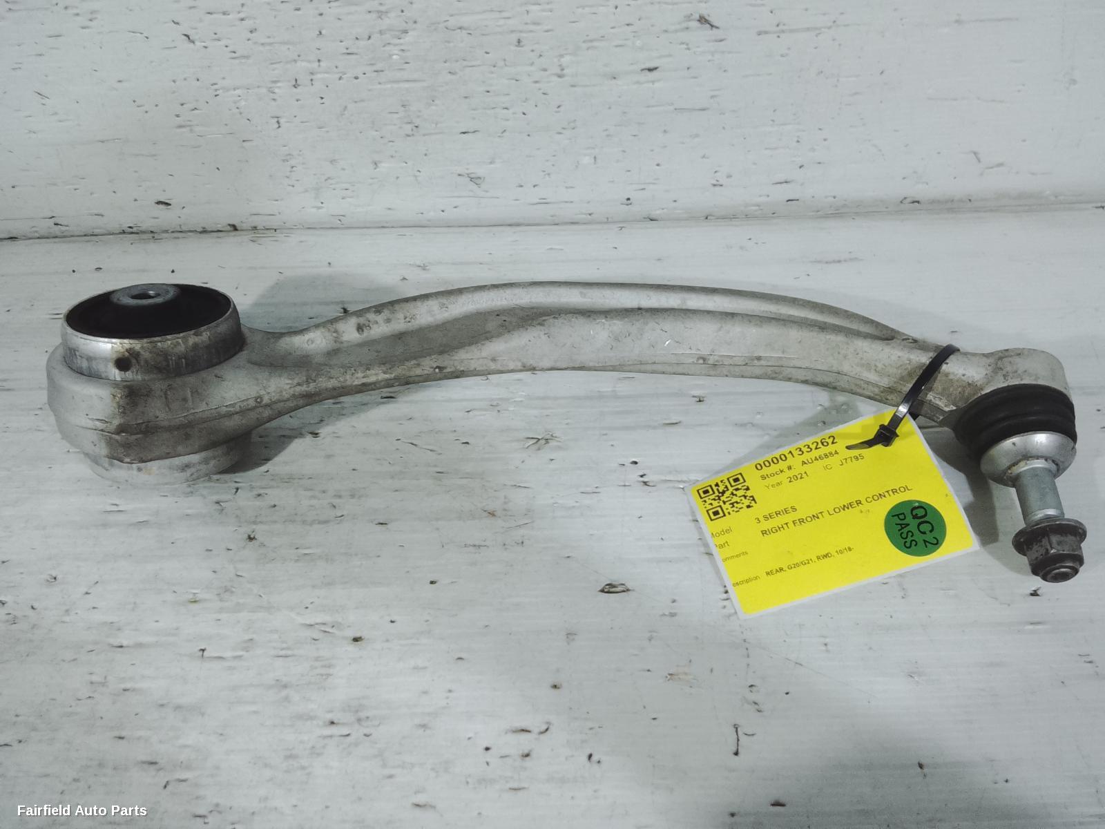 2018-2025 Bmw 3 Series Right Front Lower Control Arm