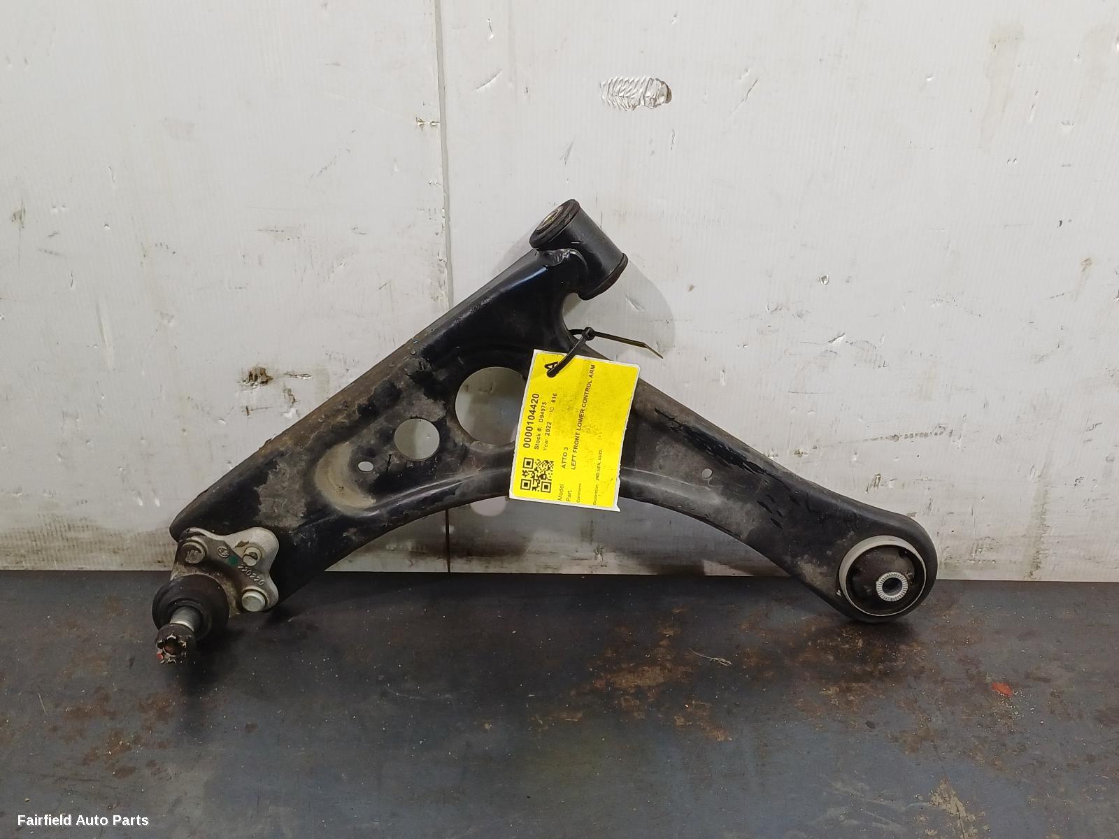 2022-2026 Byd Atto 3 Left Front Lower Control Arm