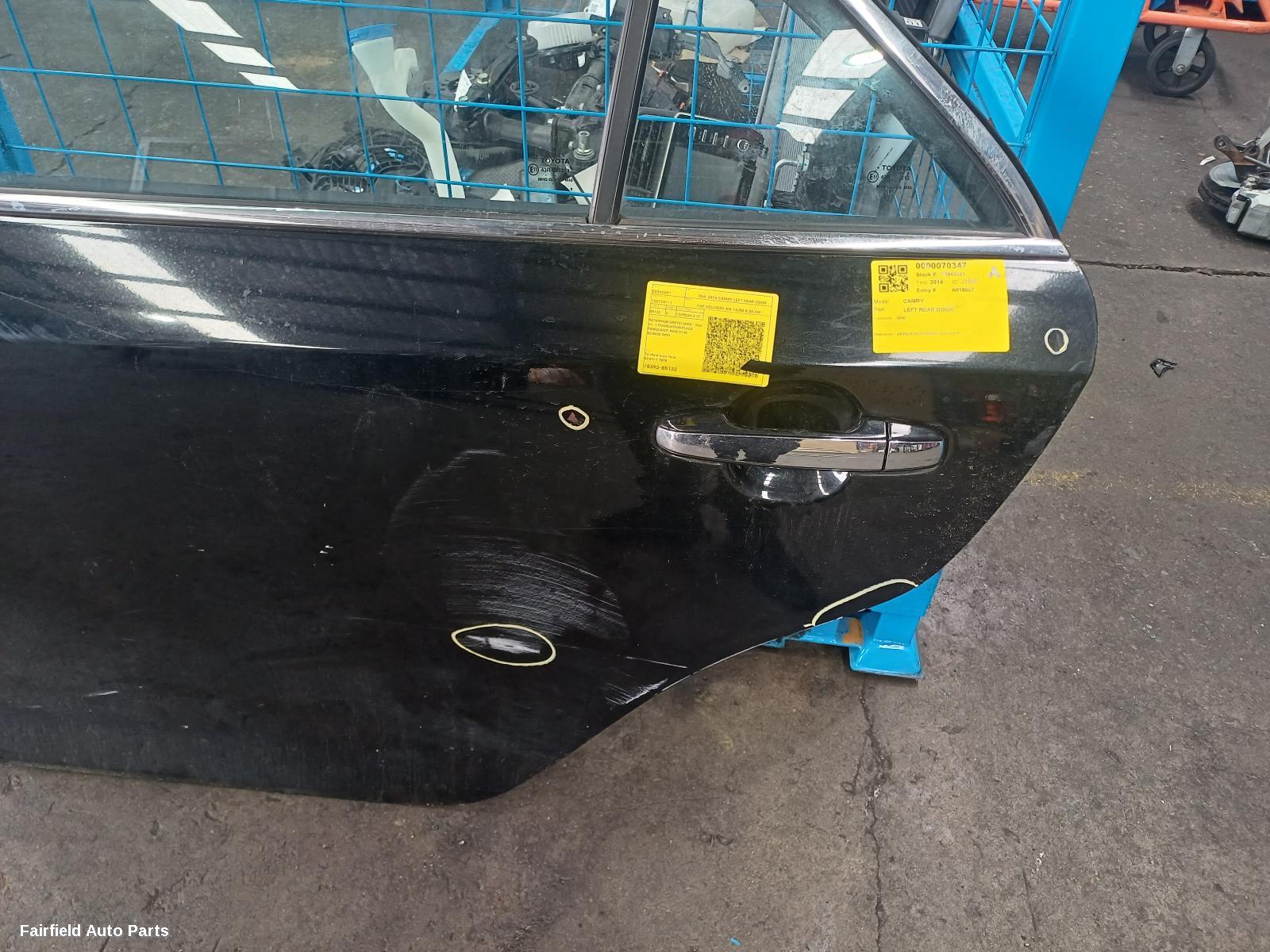 2011-2015 Toyota Camry Left Rear Door Sliding