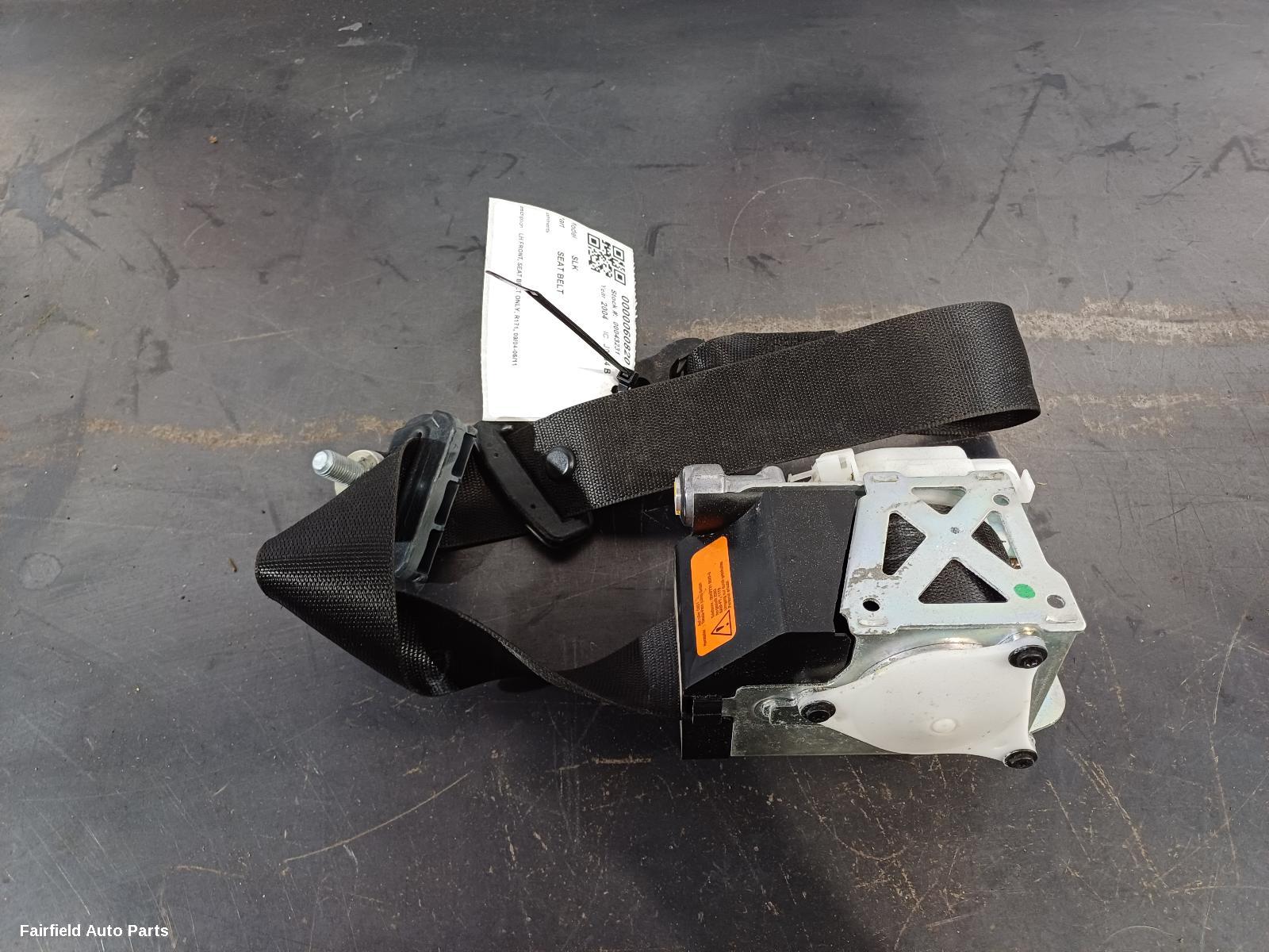 2004-2011 Mercedes Slk Seatbelt Stalk