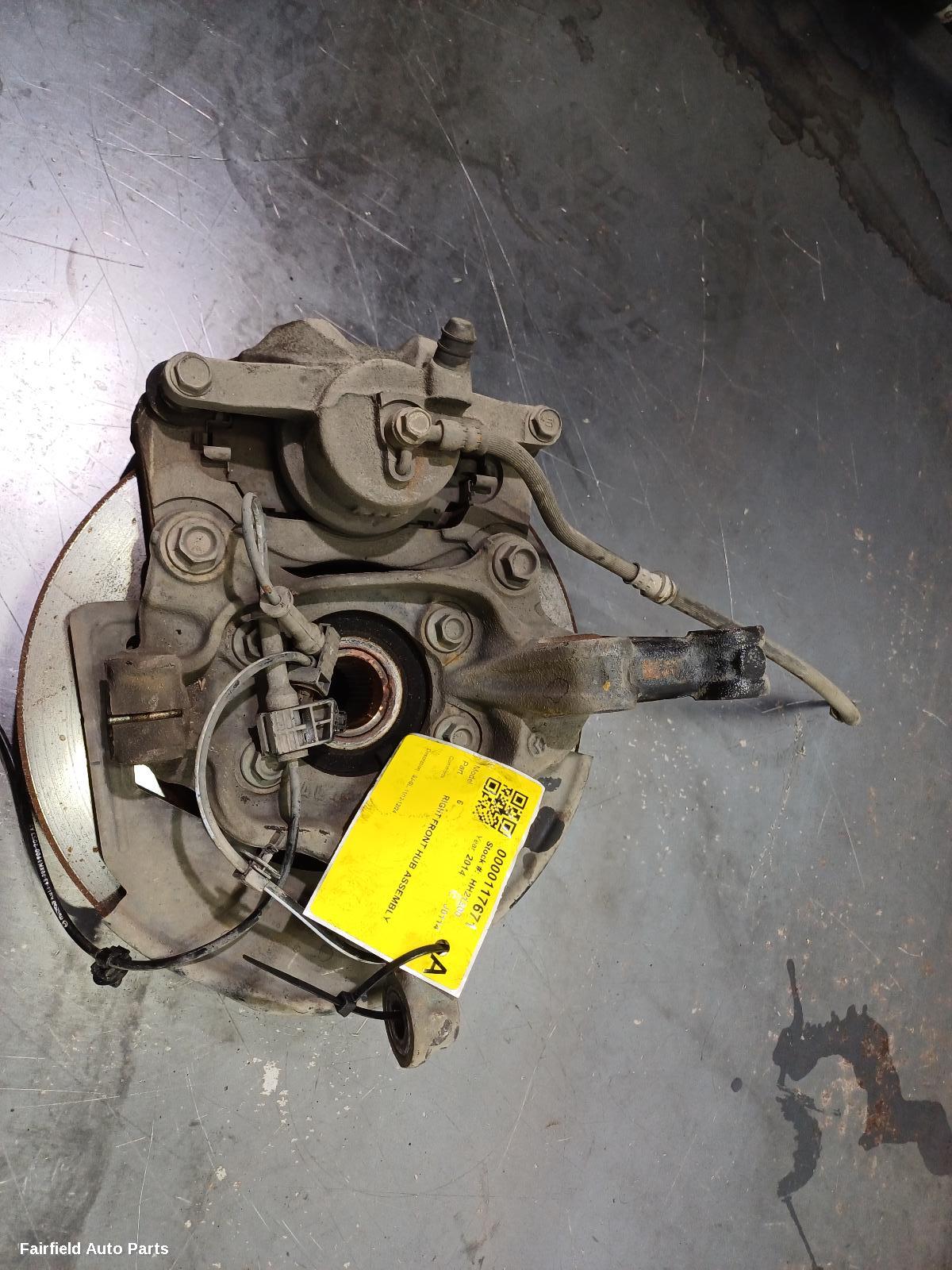 2012-2024 Mazda 6 Right Front Hub Assembly