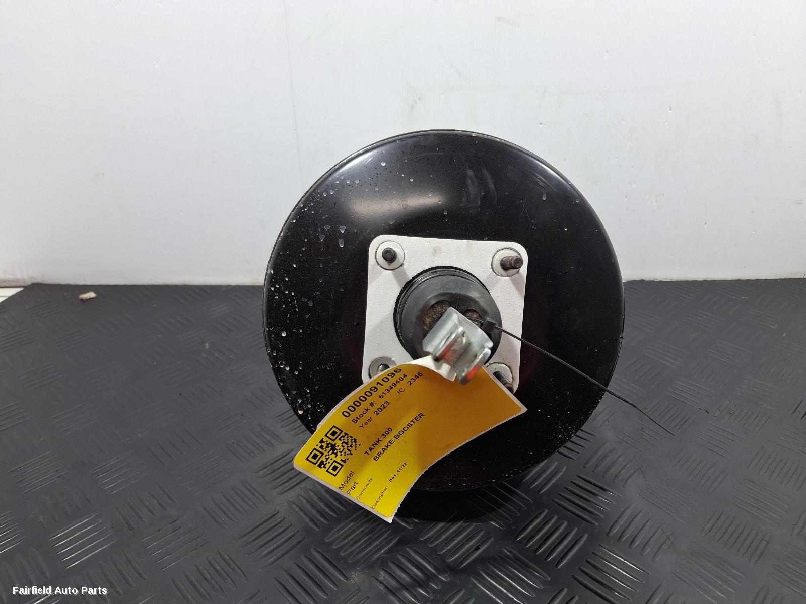 2022-2026 Great Wall Tank 300 Brake Booster