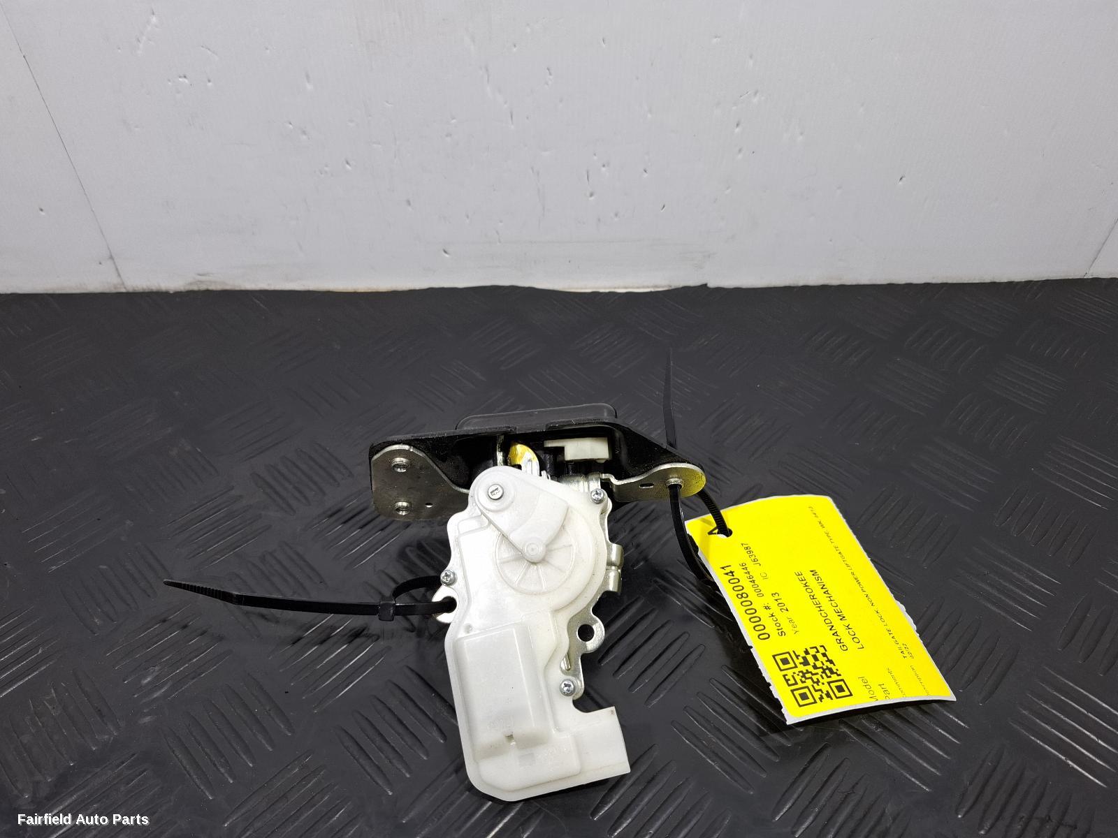 2013-2022 Jeep Grandcherokee Door Boot Gate Lock