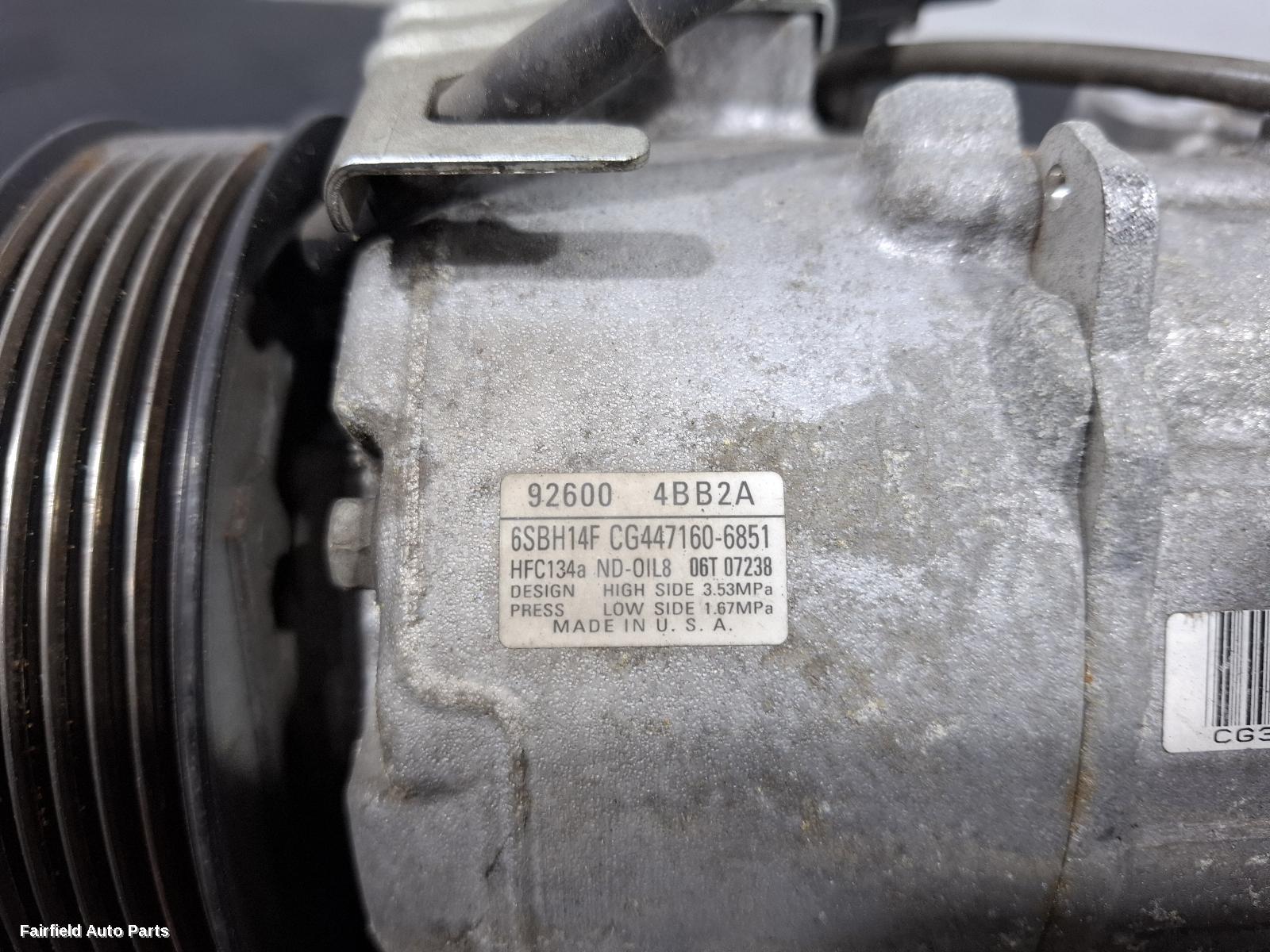 2016-2025 Renault Kaleos A C Compressor