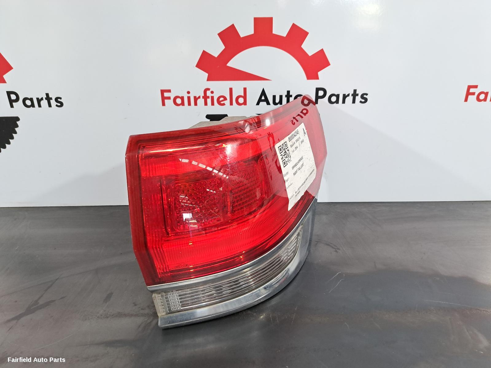 2013-2022 Jeep Grandcherokee Right Taillight