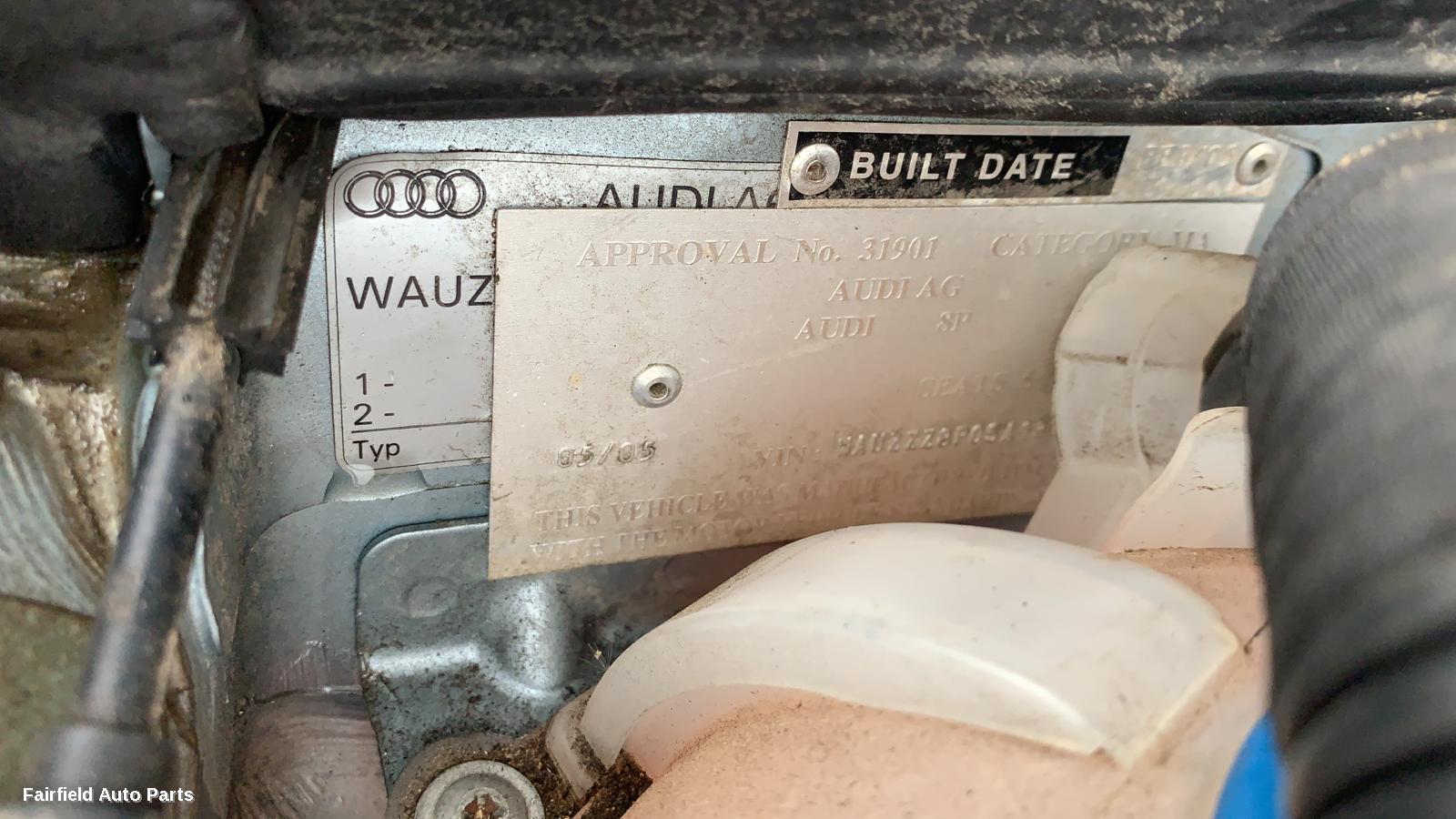 2004-2008 Audi A3 Bonnet