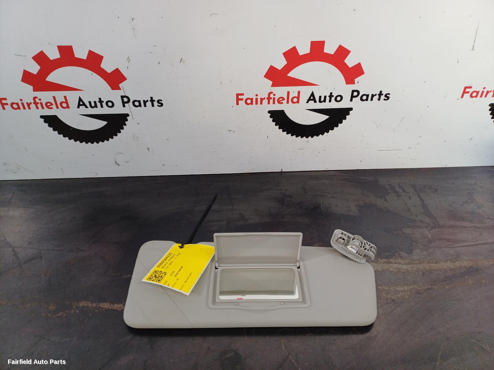 2013-2019 Renault Clio Sunvisor