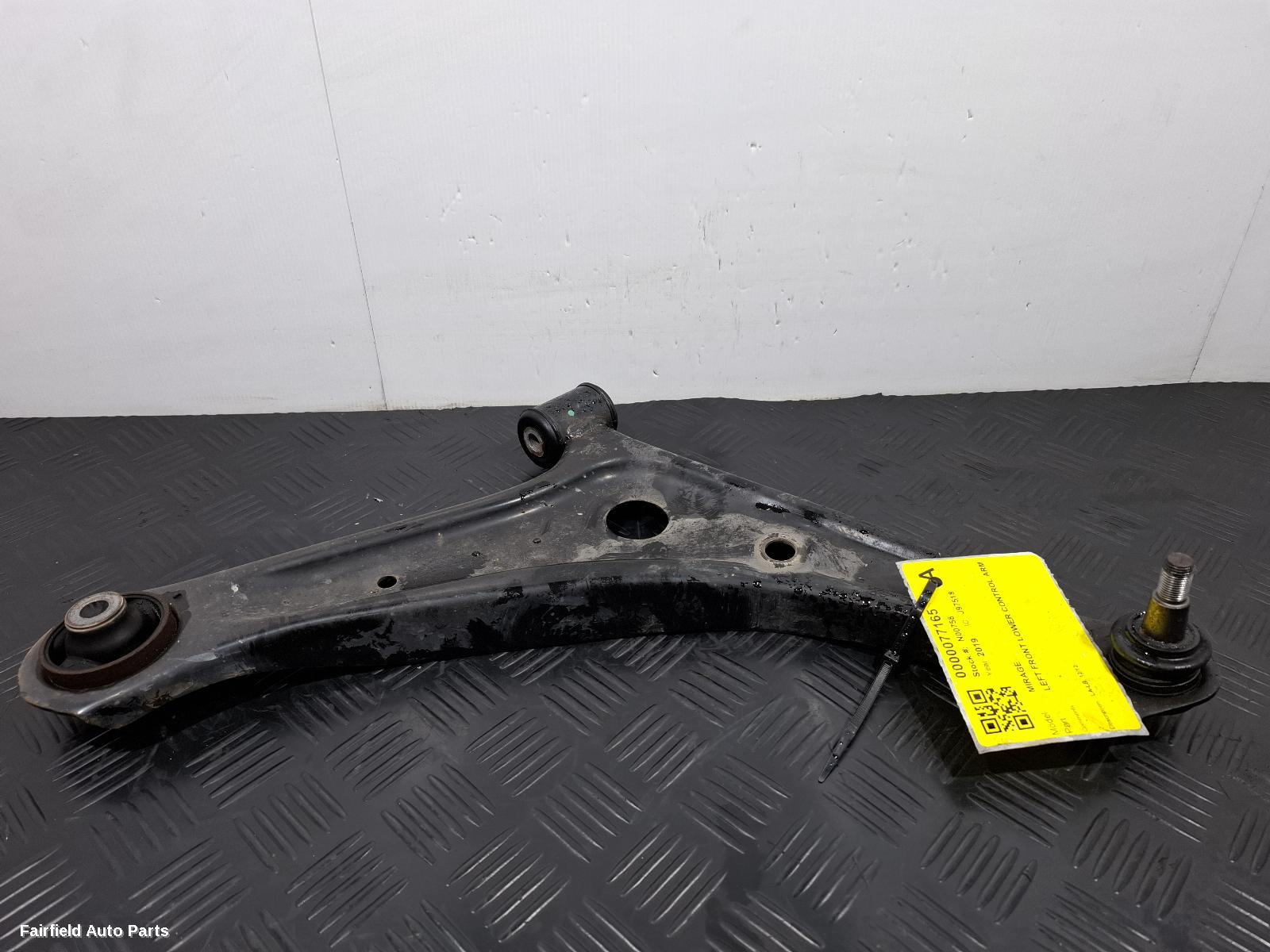 2012-2023 Mitsubishi Mirage Left Front Lower Control Arm