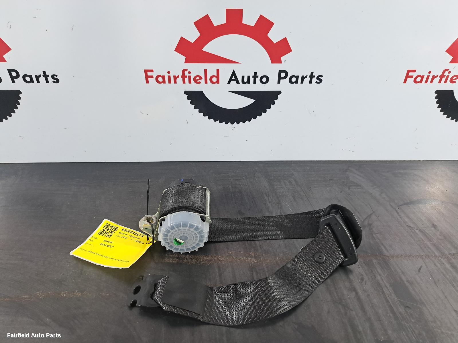 2011-2018 Holden Barina Seatbelt Stalk