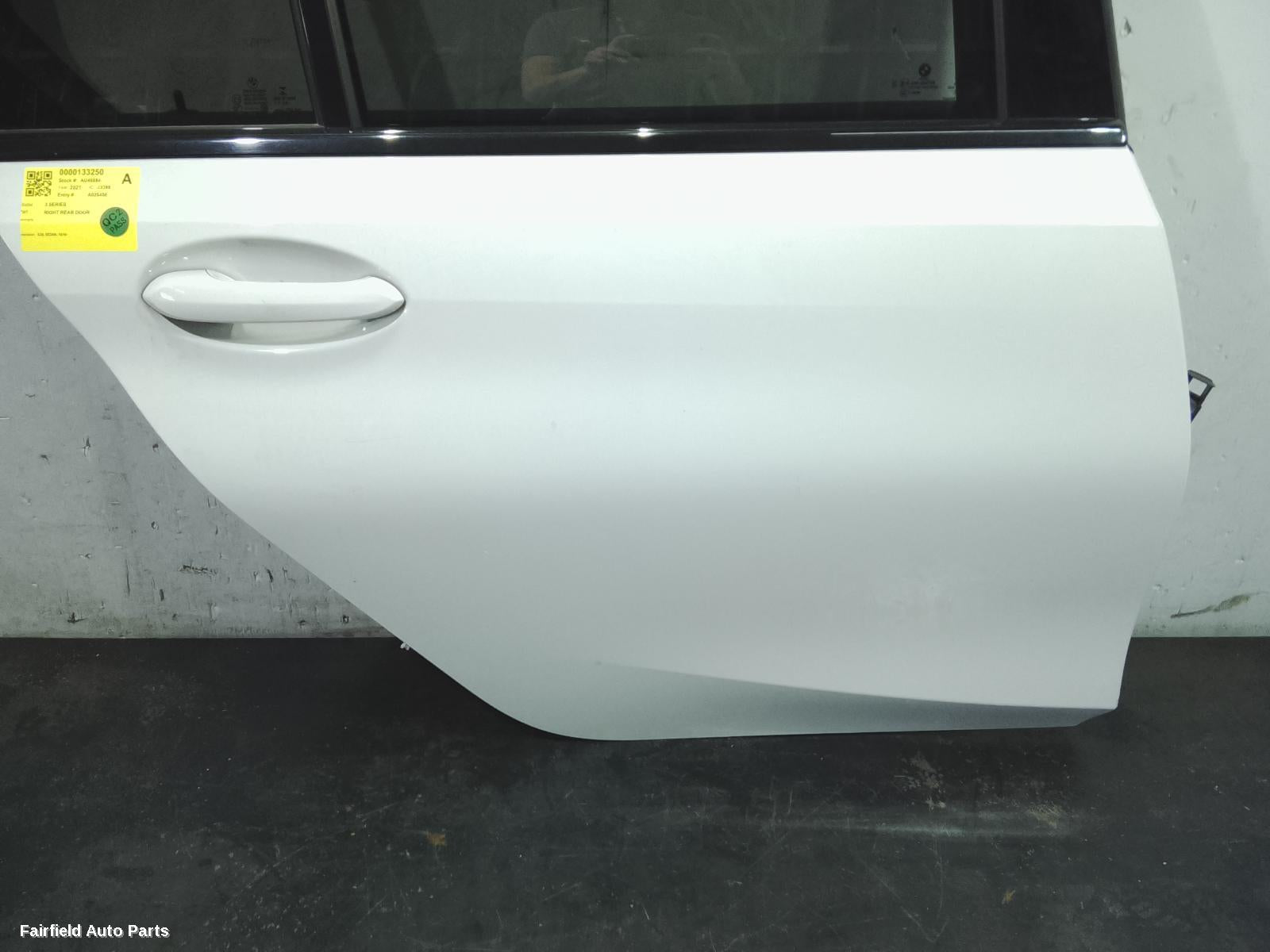 2018-2025 Bmw 3 Series Right Rear Door Sliding