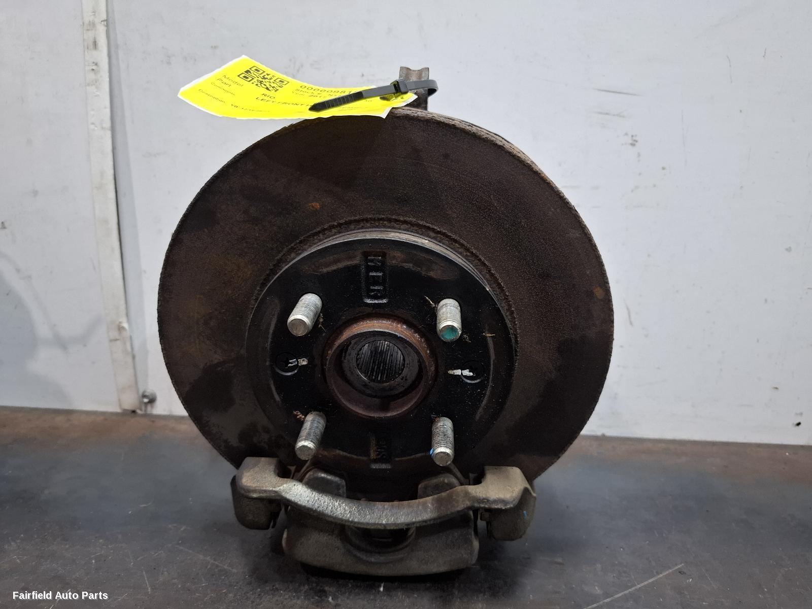 2016-2023 Kia Rio Left Front Hub Assembly
