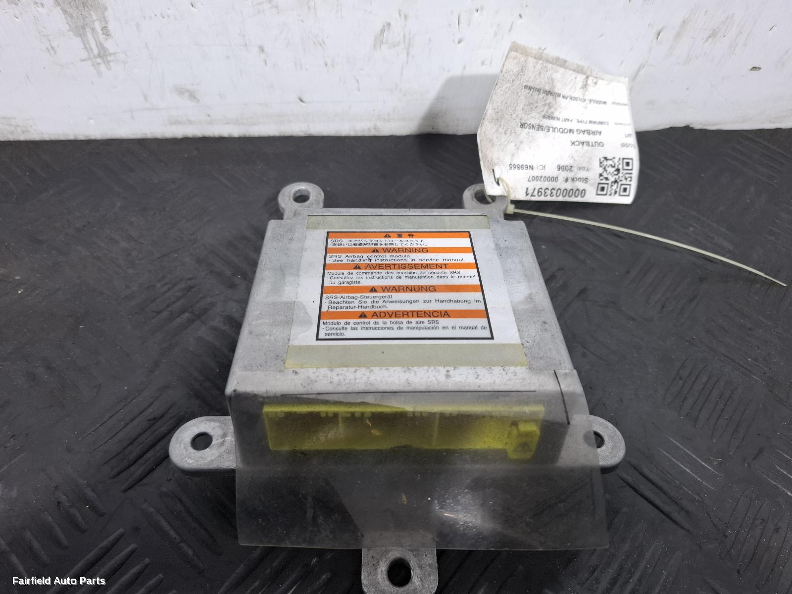 2003-2009 Subaru Outback Airbag Module Sensor